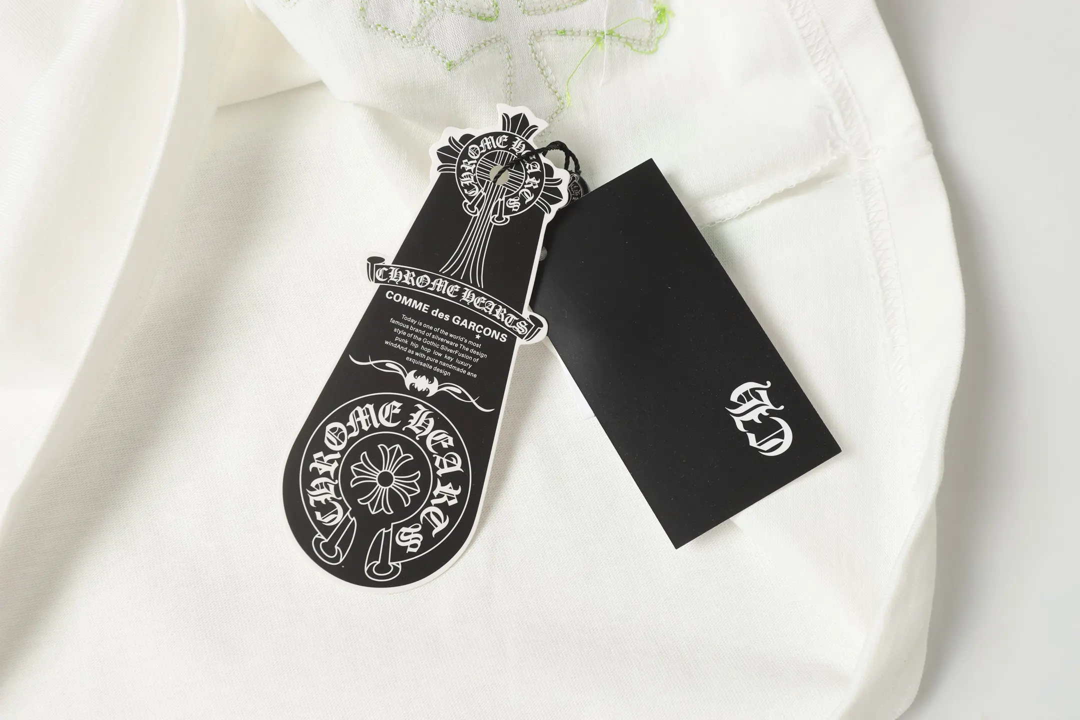 Cross Patch Oversized Cotton T-Shirt D10014062 — view 9