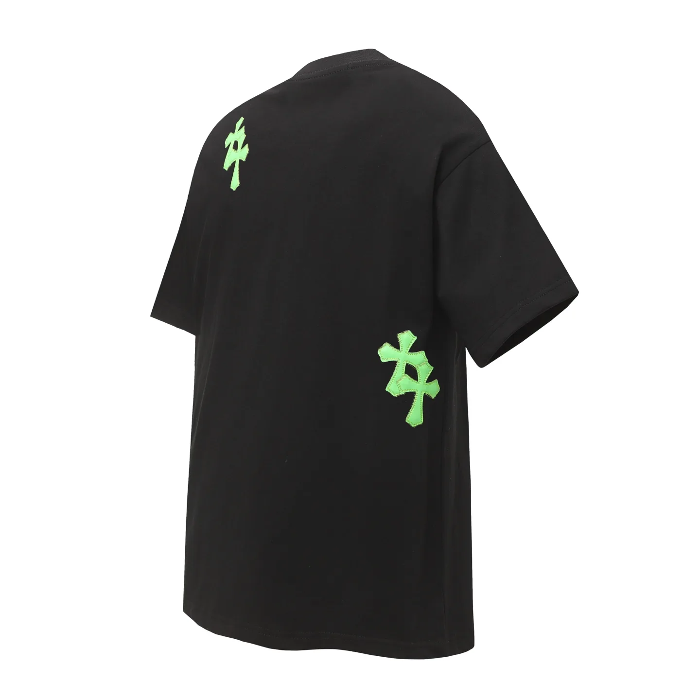 Cross Patch Oversized Cotton T-Shirt D10014064 — view 3