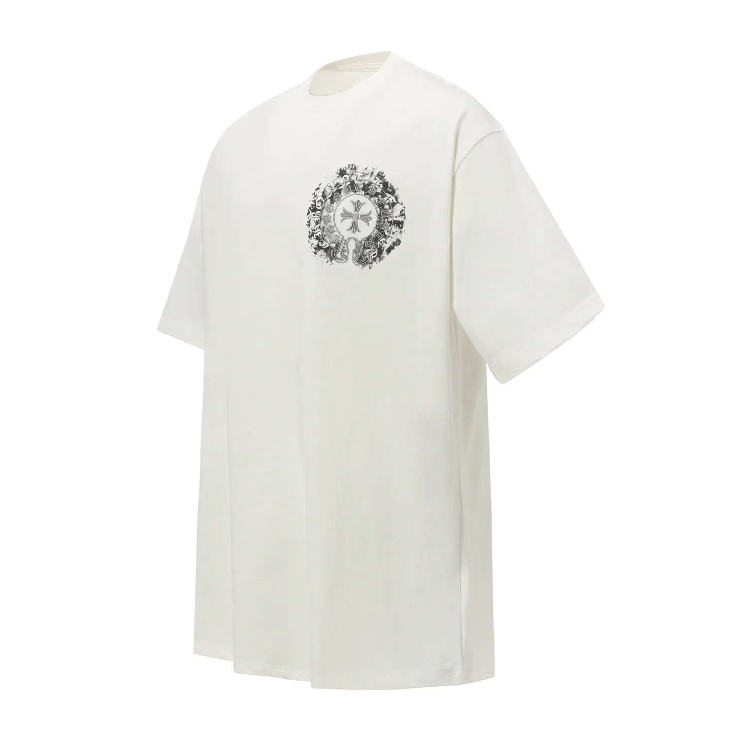 Horseshoe Logo Graphic Cotton T-Shirt D10014046