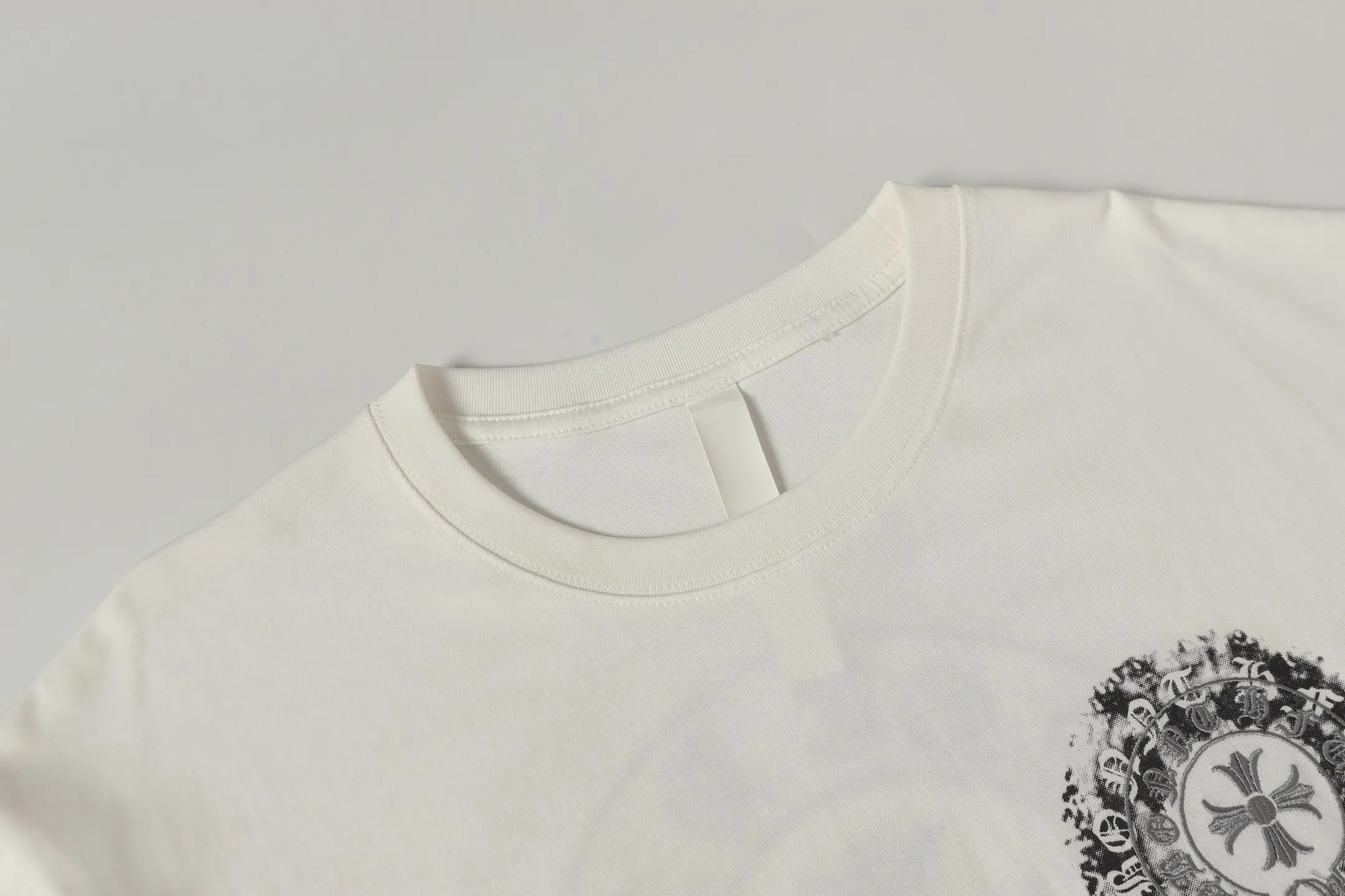Horseshoe Logo Graphic Cotton T-Shirt D10014046 — view 3