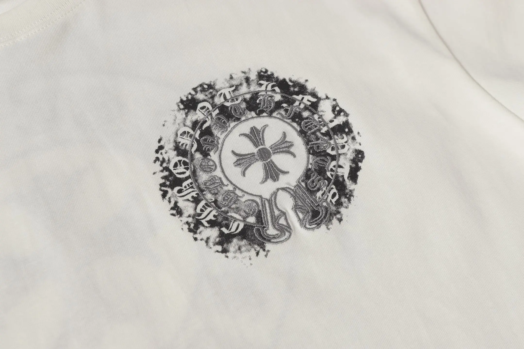 Horseshoe Logo Graphic Cotton T-Shirt D10014046 — view 4