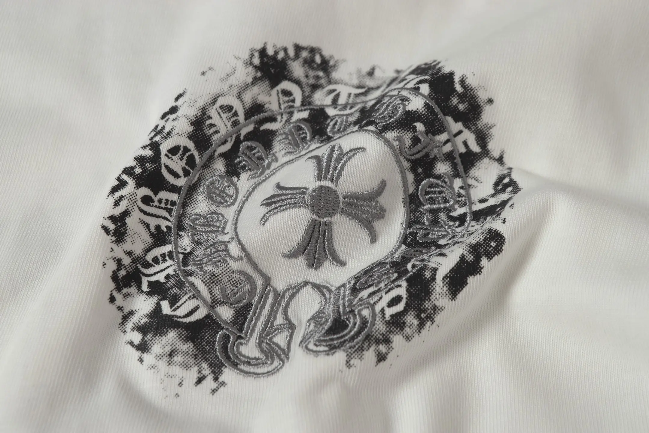 Horseshoe Logo Graphic Cotton T-Shirt D10014046 — view 6