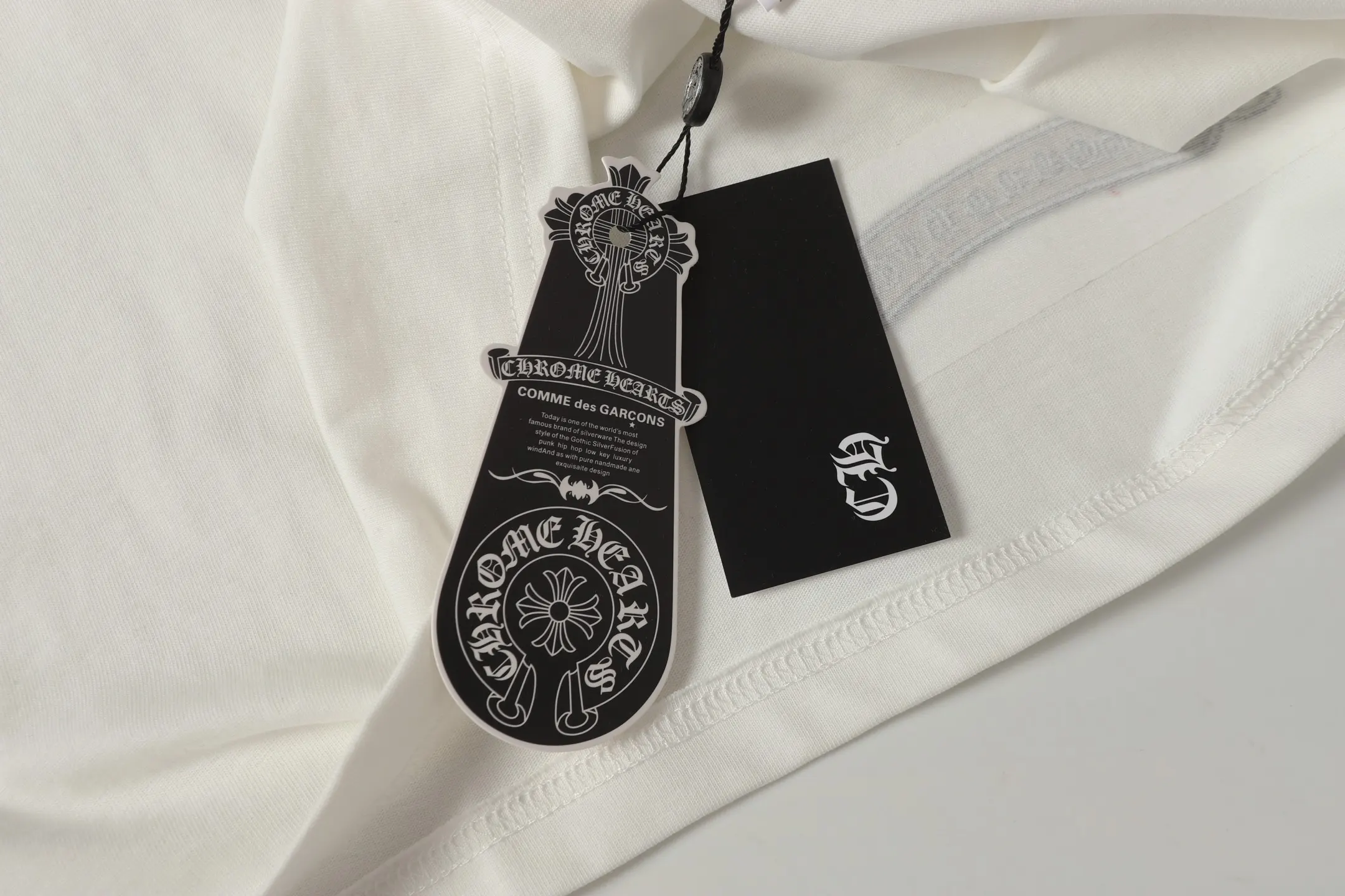 Horseshoe Logo Graphic Cotton T-Shirt D10014046 — view 8