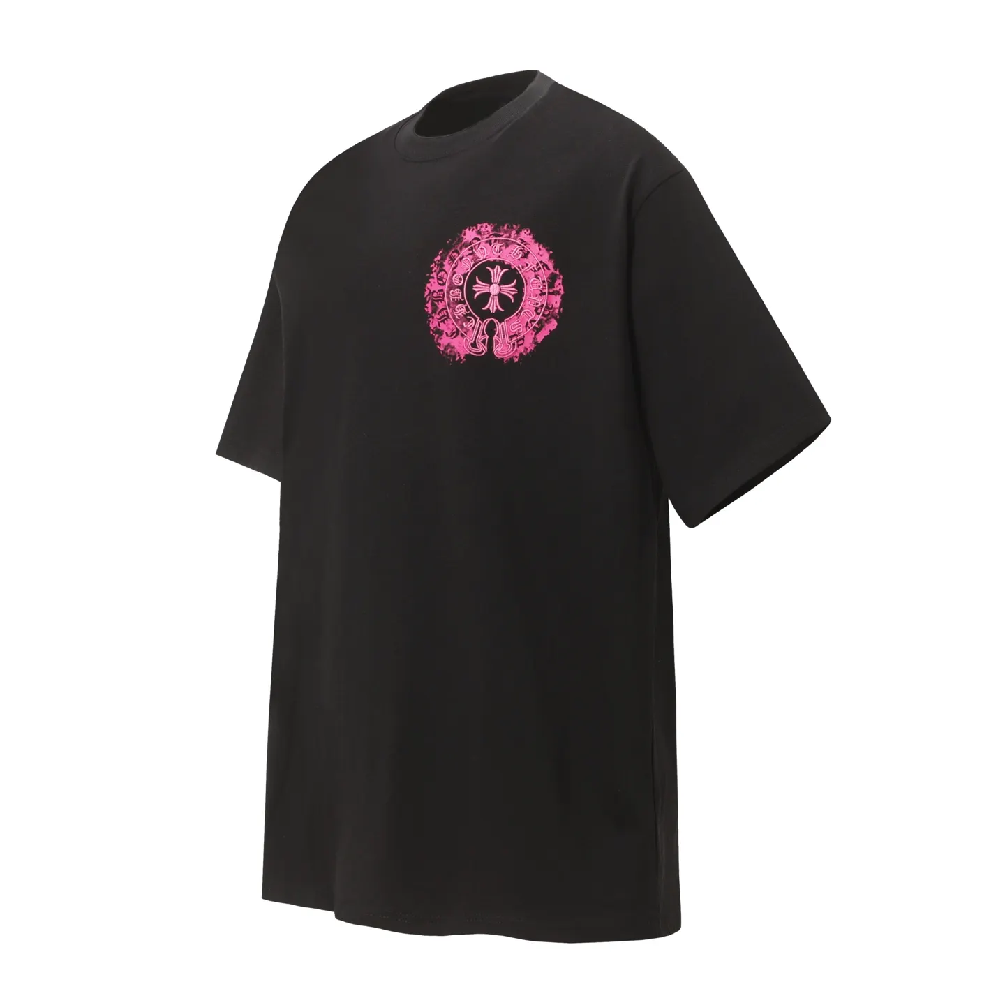 Horshoe Logo Embroidered Cotton T-Shirt D10014045