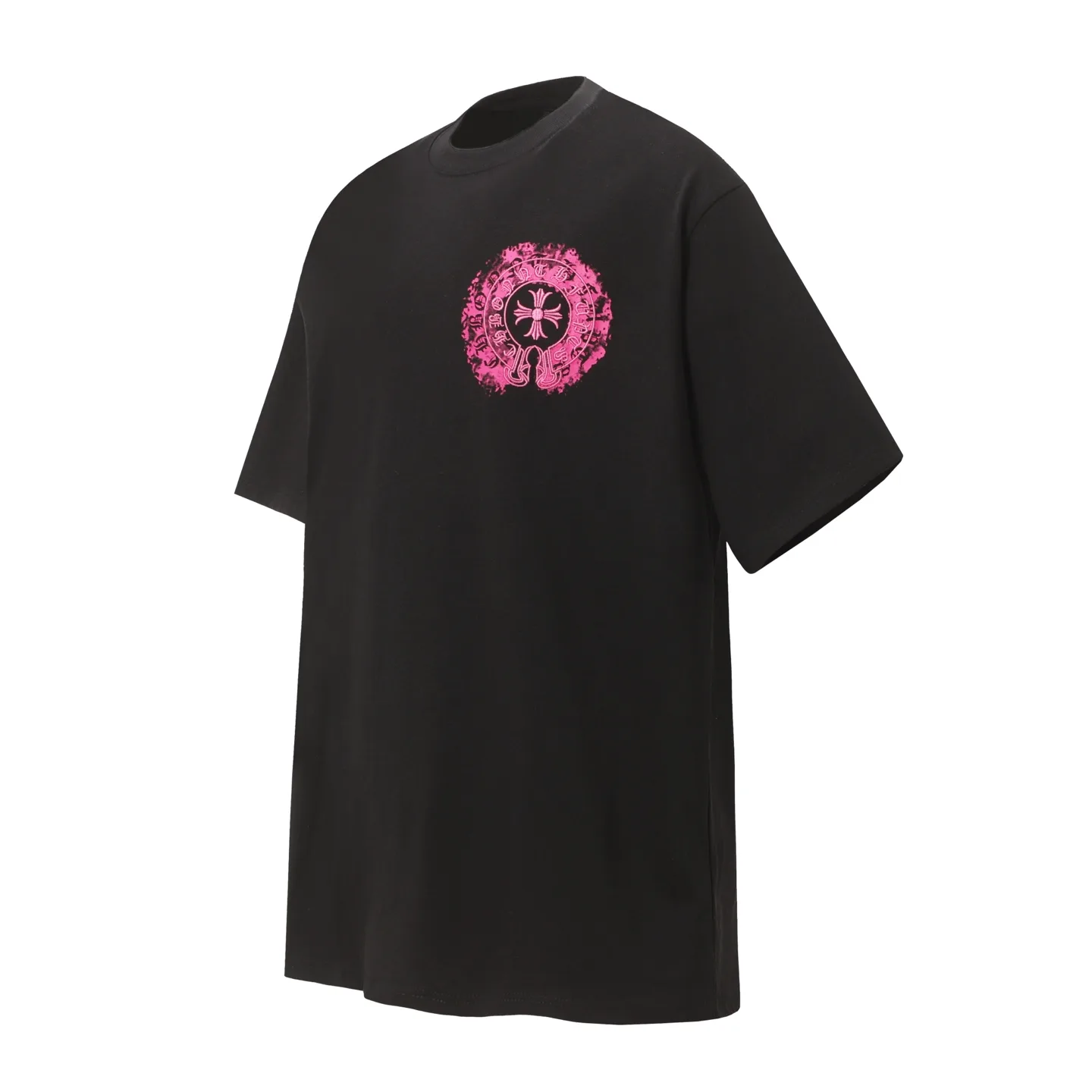 Horshoe Logo Embroidered Cotton T-Shirt D10014045