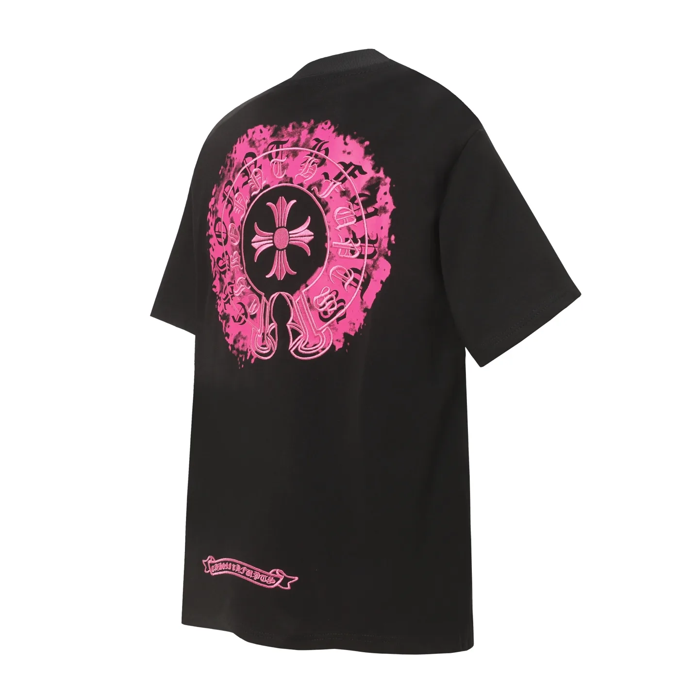 Horshoe Logo Embroidered Cotton T-Shirt D10014045 — view 2