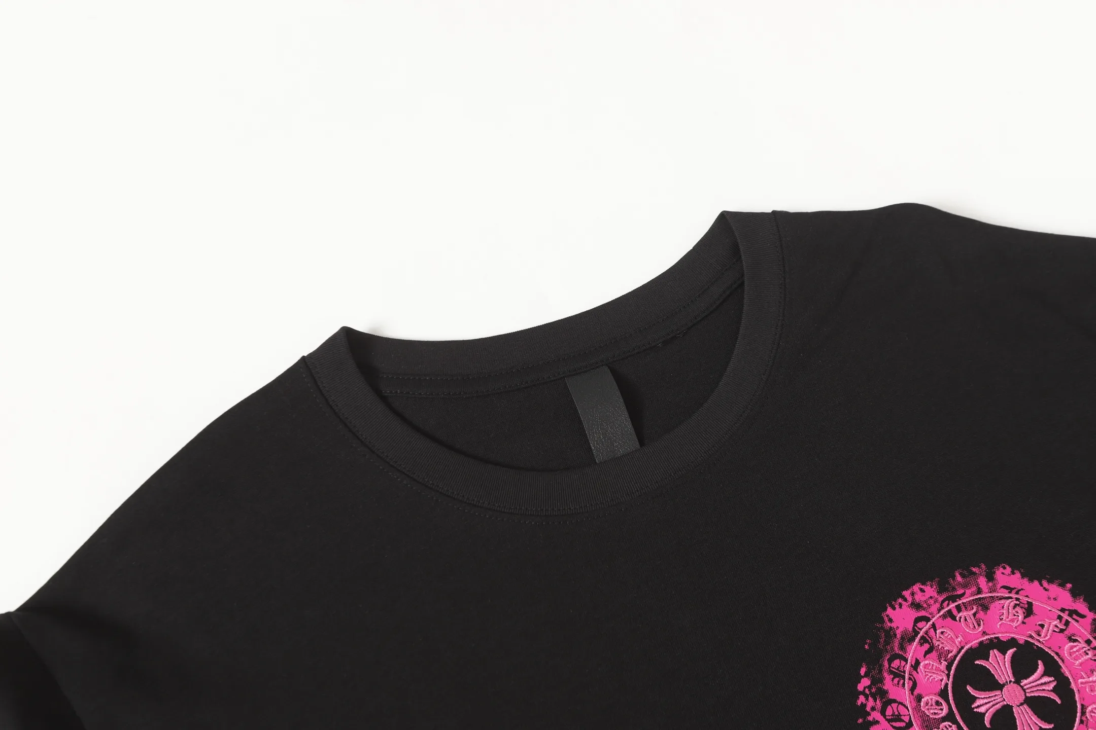 Horshoe Logo Embroidered Cotton T-Shirt D10014045 — view 3