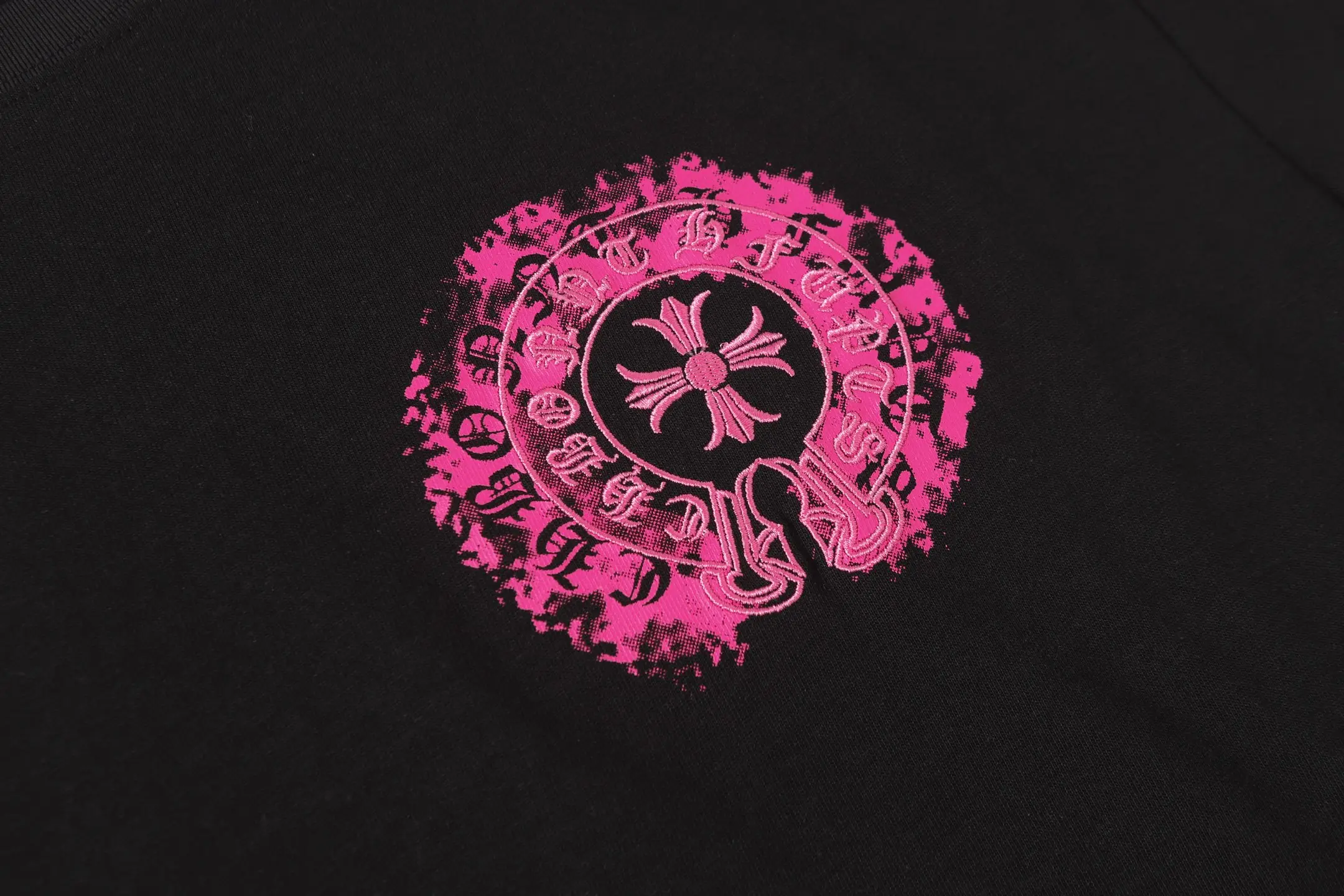 Horshoe Logo Embroidered Cotton T-Shirt D10014045 — view 4