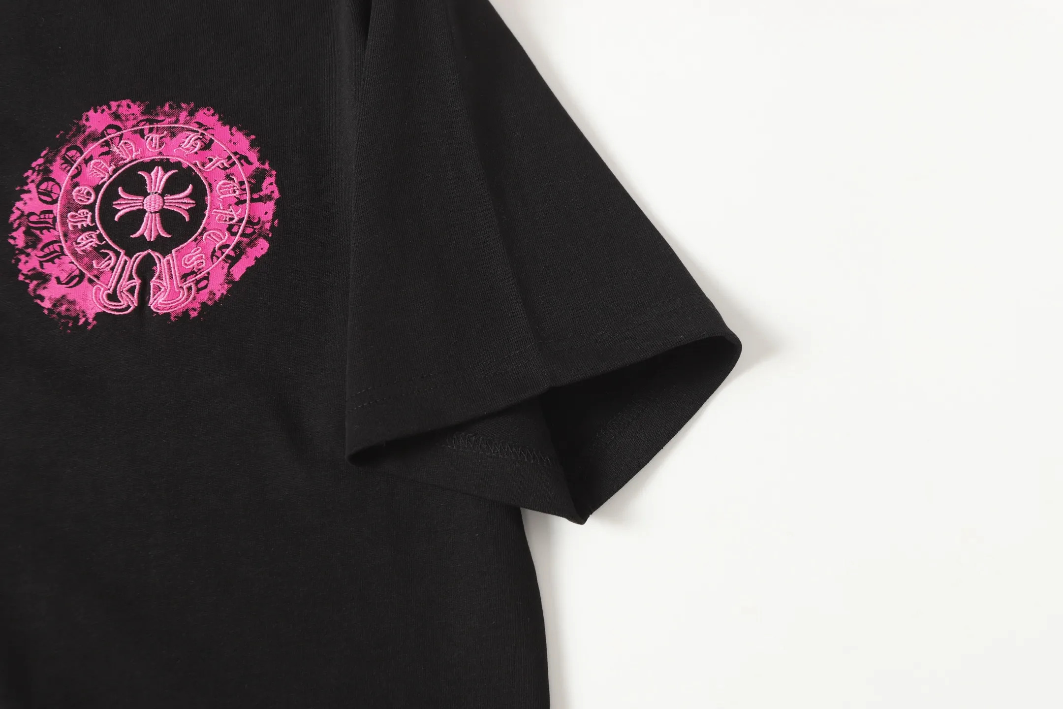 Horshoe Logo Embroidered Cotton T-Shirt D10014045 — view 6