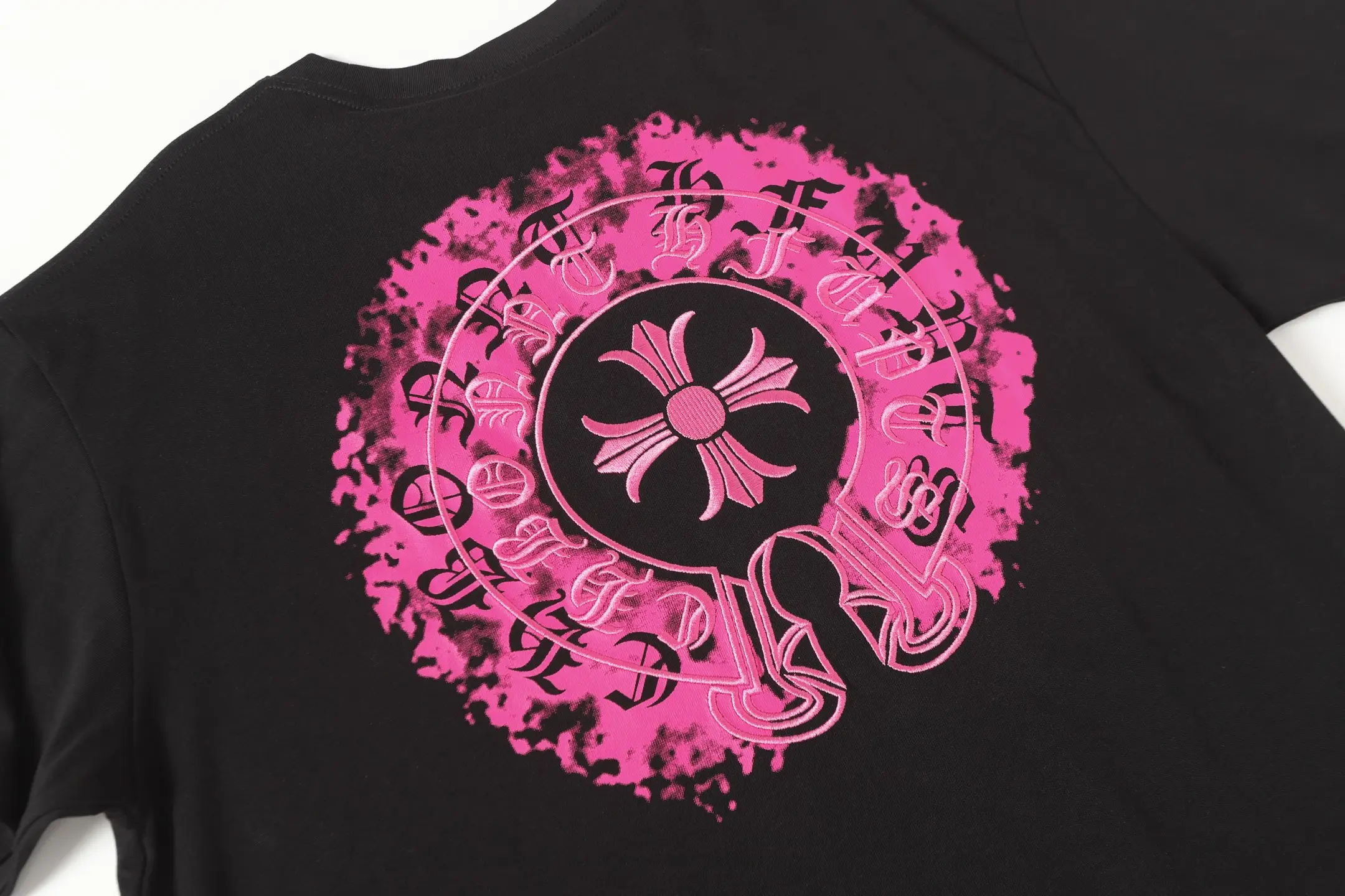 Horshoe Logo Embroidered Cotton T-Shirt D10014045 — view 7