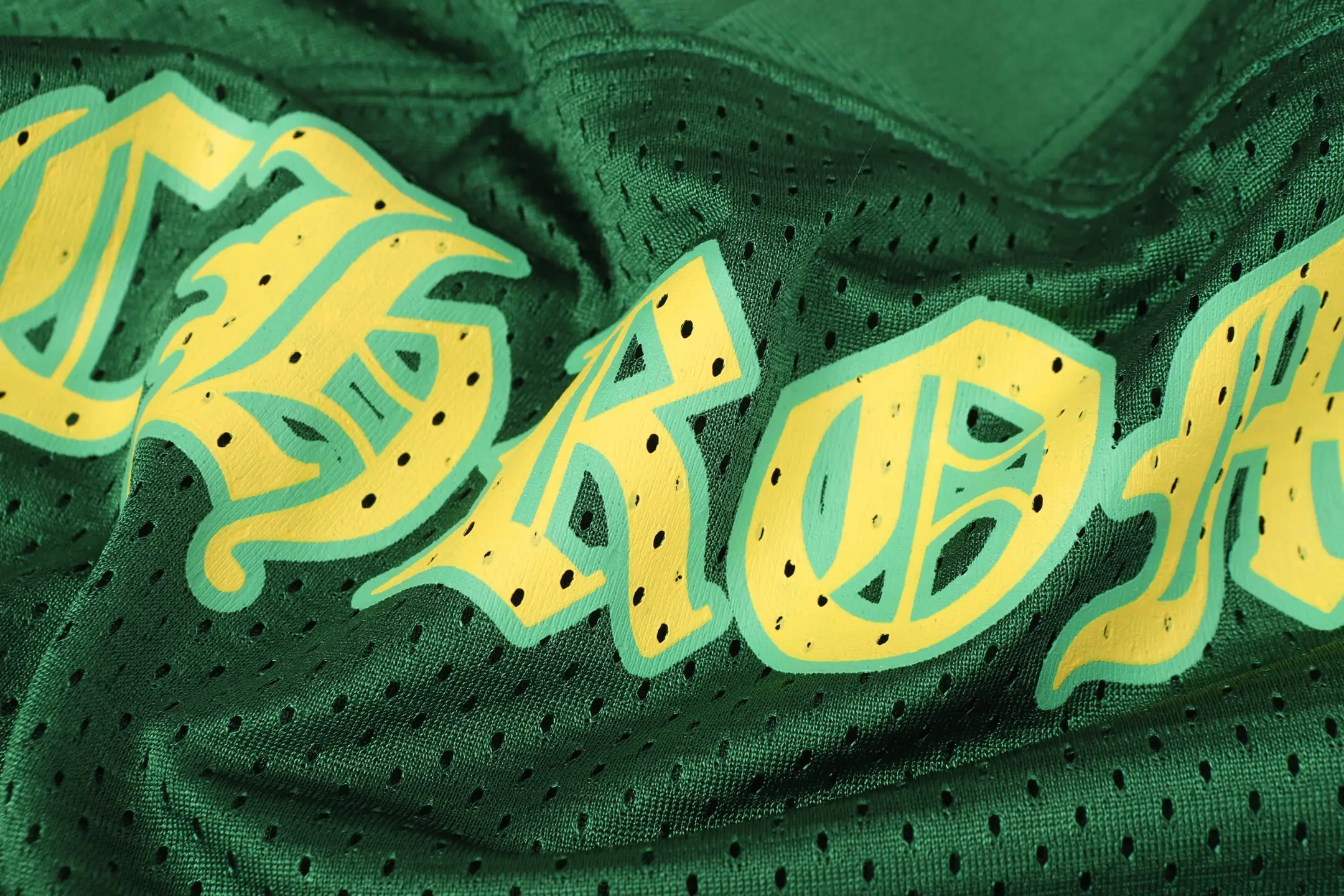 Logo-Print Mesh Hockey Jersey D10014167 — view 6