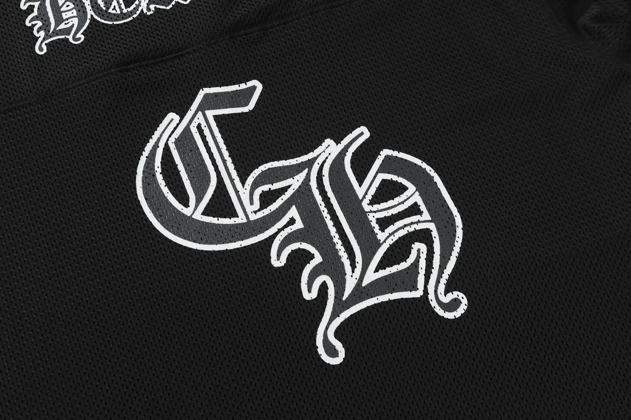 Logo-Print Mesh Hockey Jersey and Shorts Set D10014164 — view 8