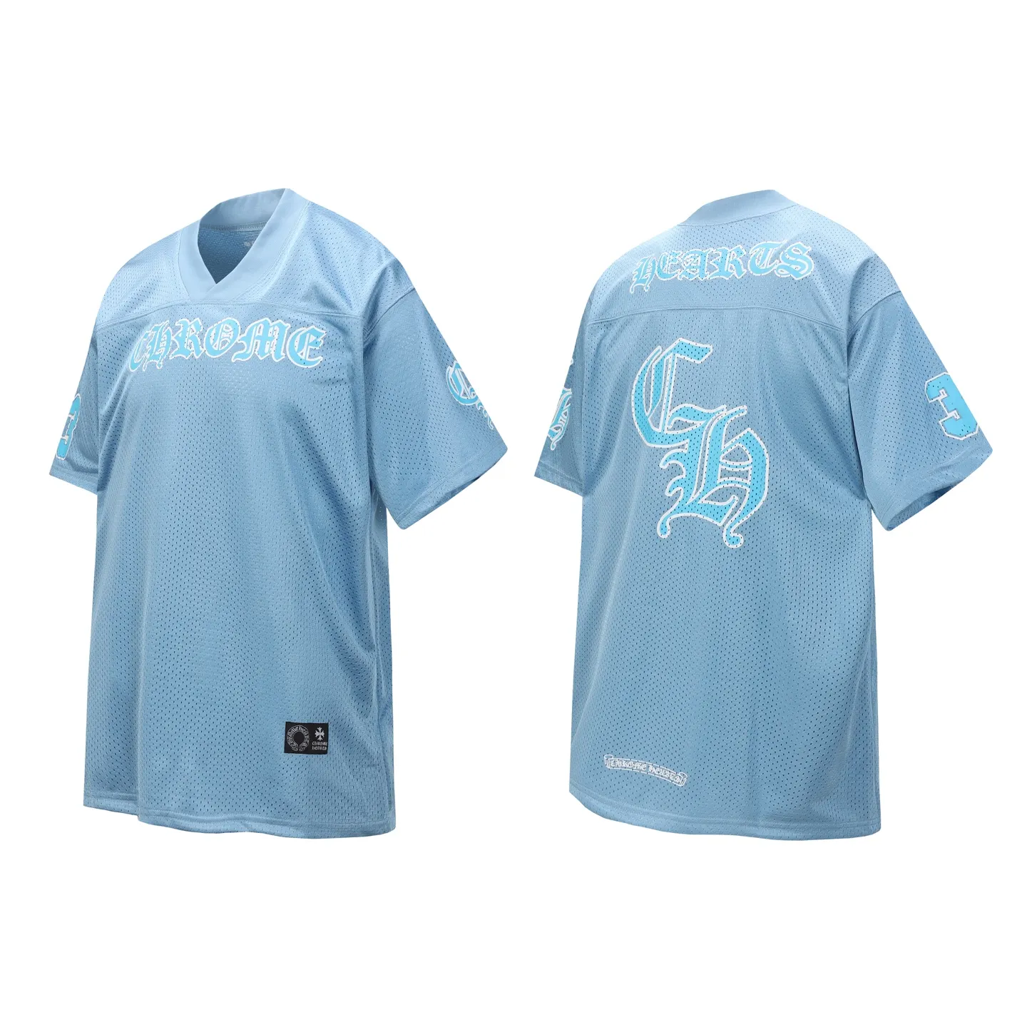 Logo-Print Mesh Hockey Jersey D10014163