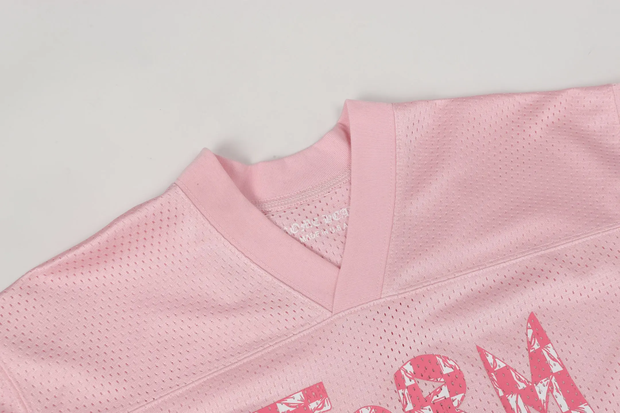 Logo-Print Mesh Hockey Jersey D10014166 — view 4
