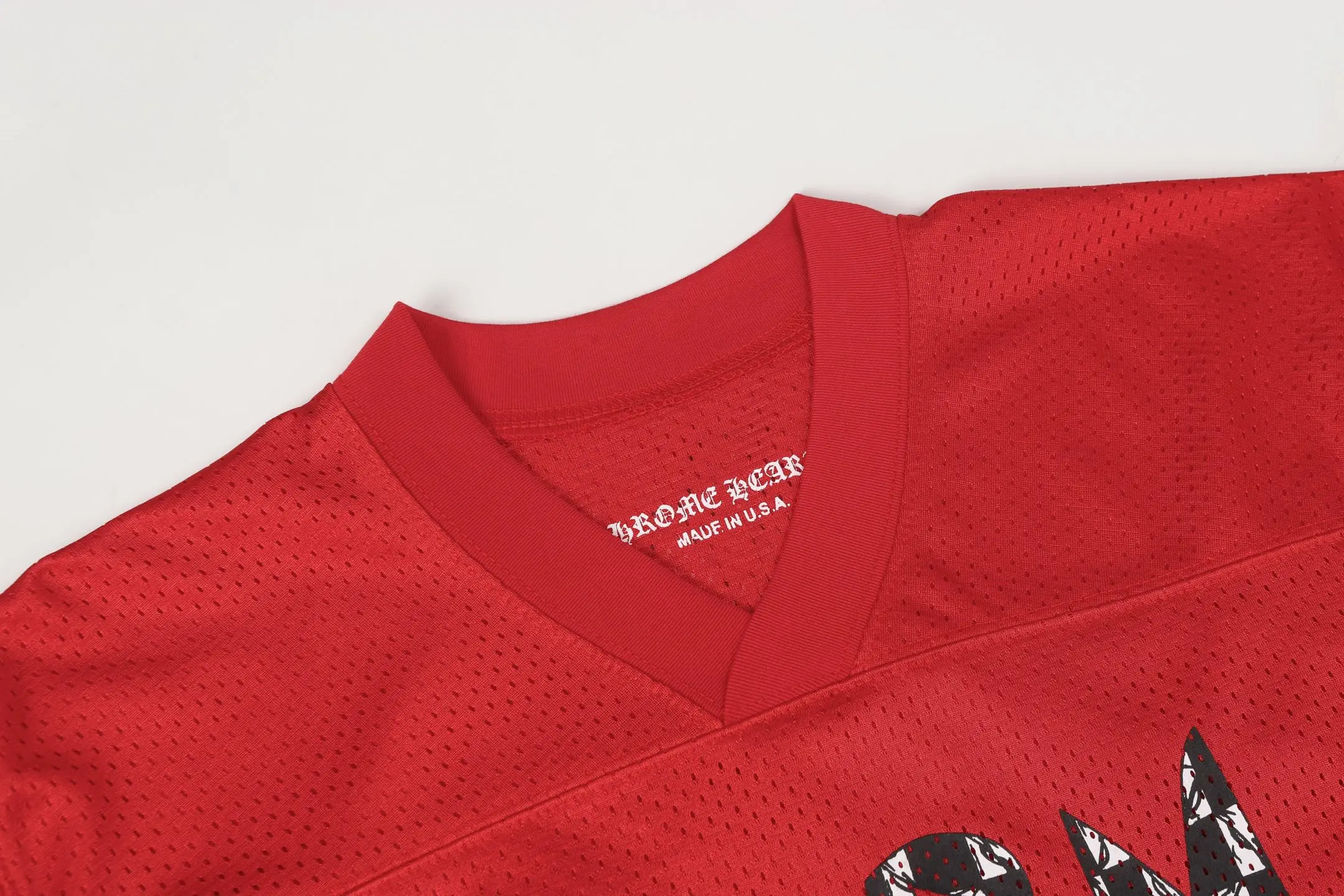 Logo-Print Mesh Hockey Jersey D10014165 — view 4