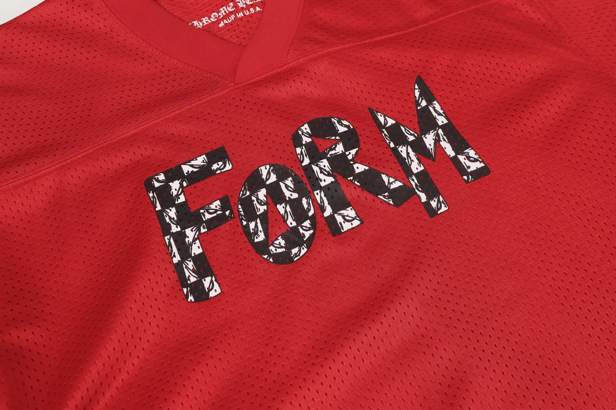 Logo-Print Mesh Hockey Jersey D10014165 — view 6