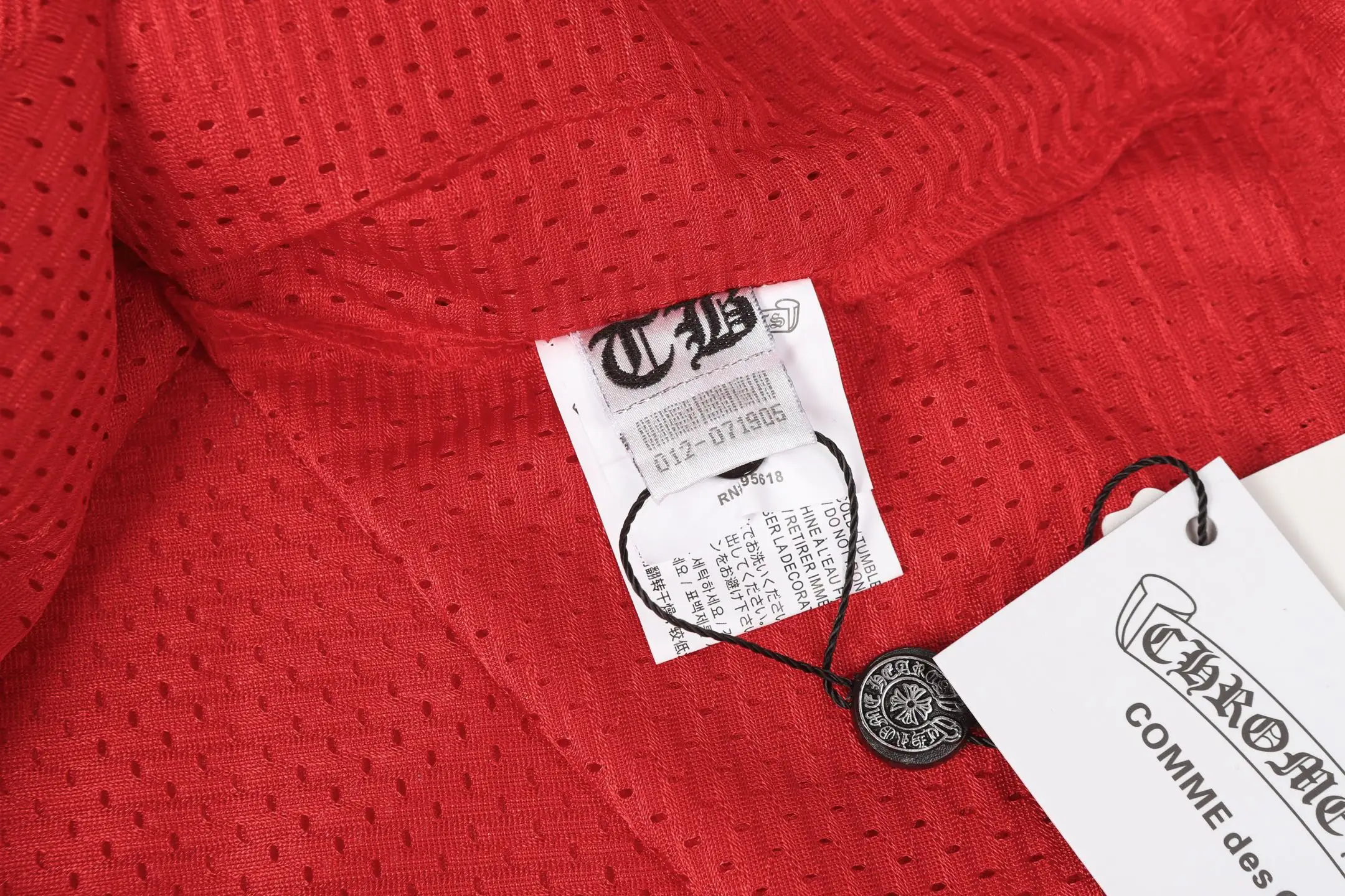 Logo-Print Mesh Hockey Jersey D10014165 — view 10