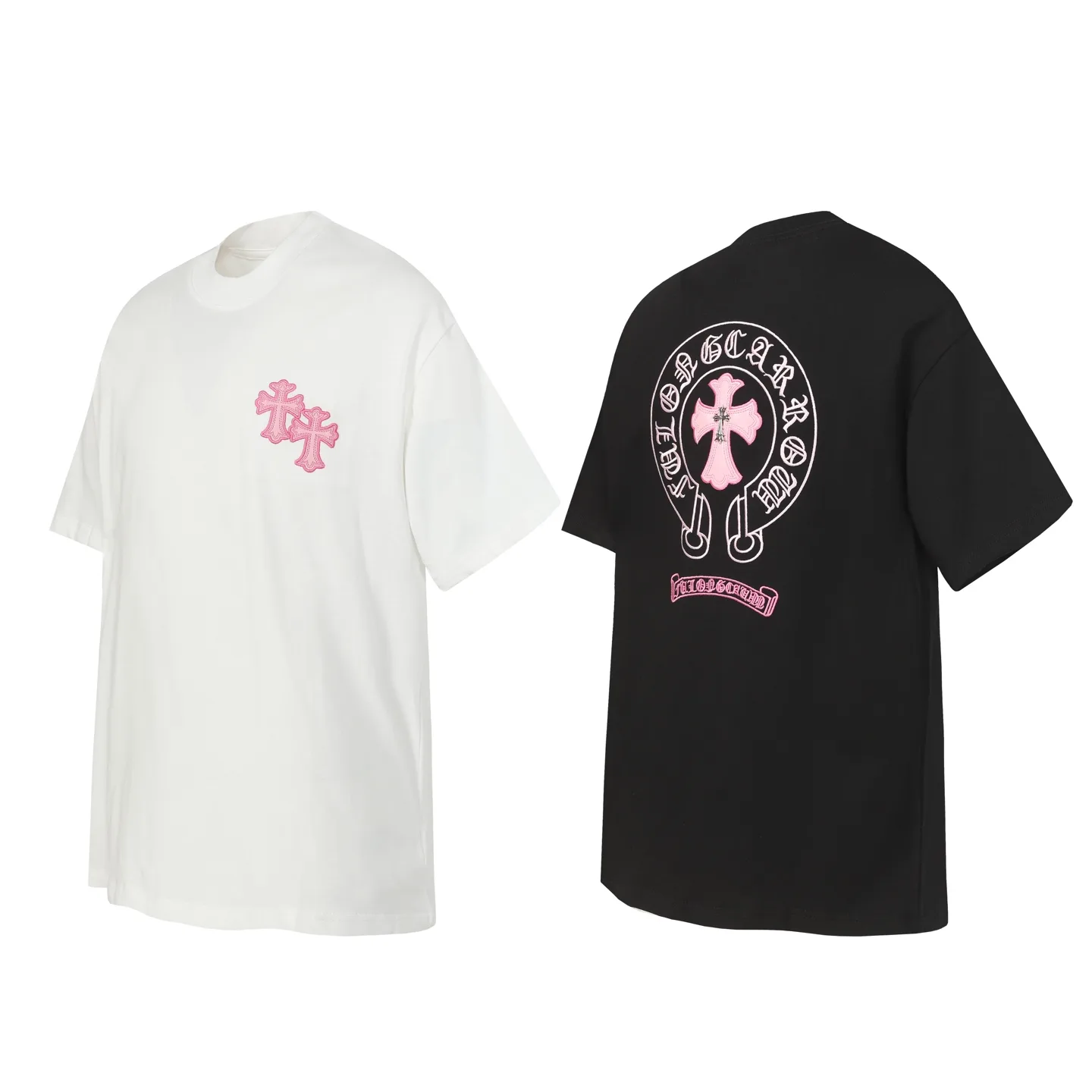 Horseshoe Logo Embroidered Cotton T-Shirt D10013935 — view 2