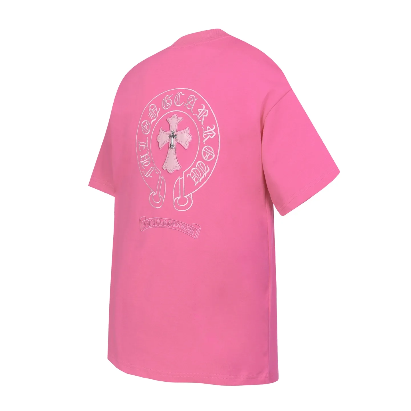 Horseshoe Logo Embroidered Cotton T-Shirt D10013935 — view 8