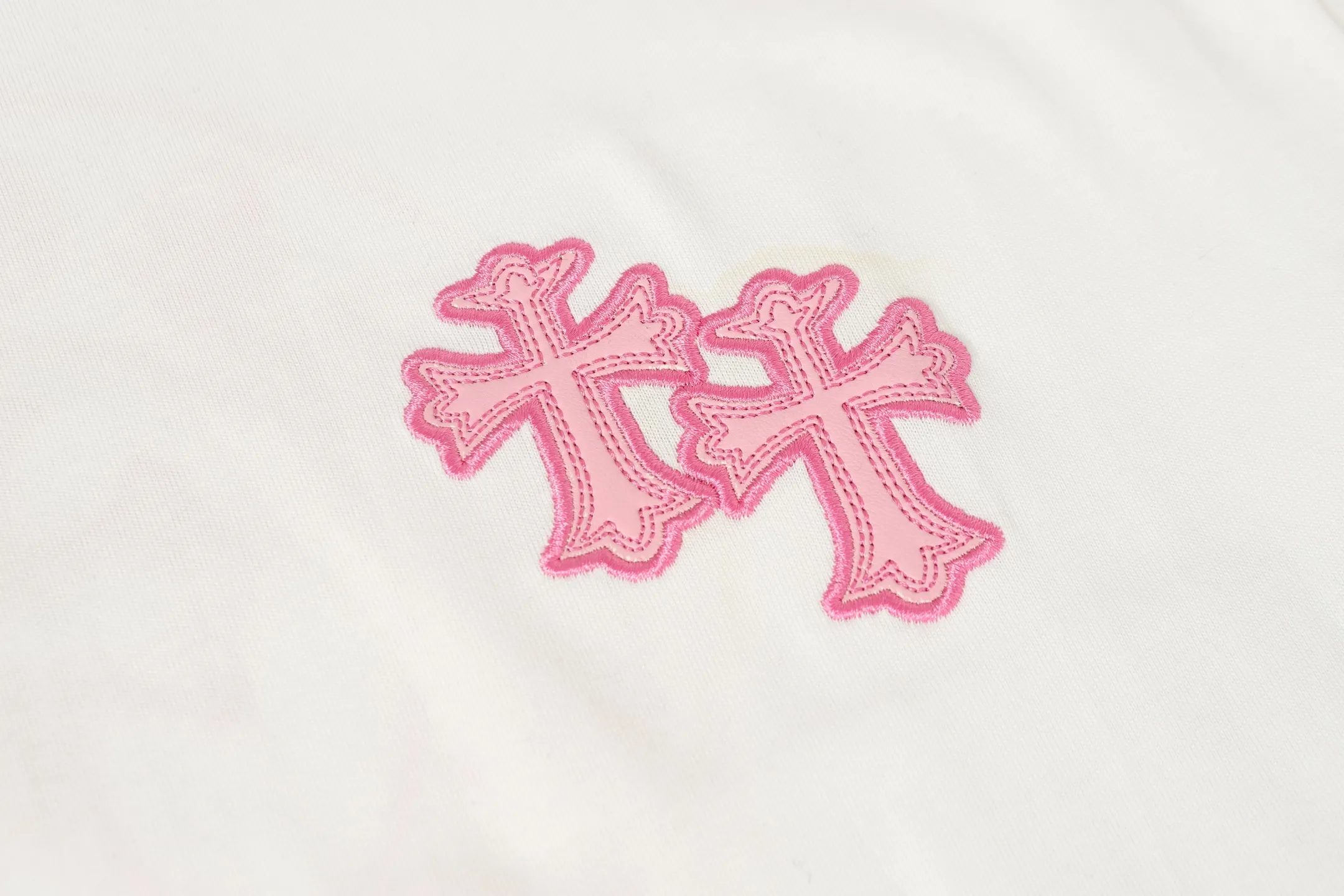 Embroidered Cross Logo Cotton T-Shirt D10013934 — view 5