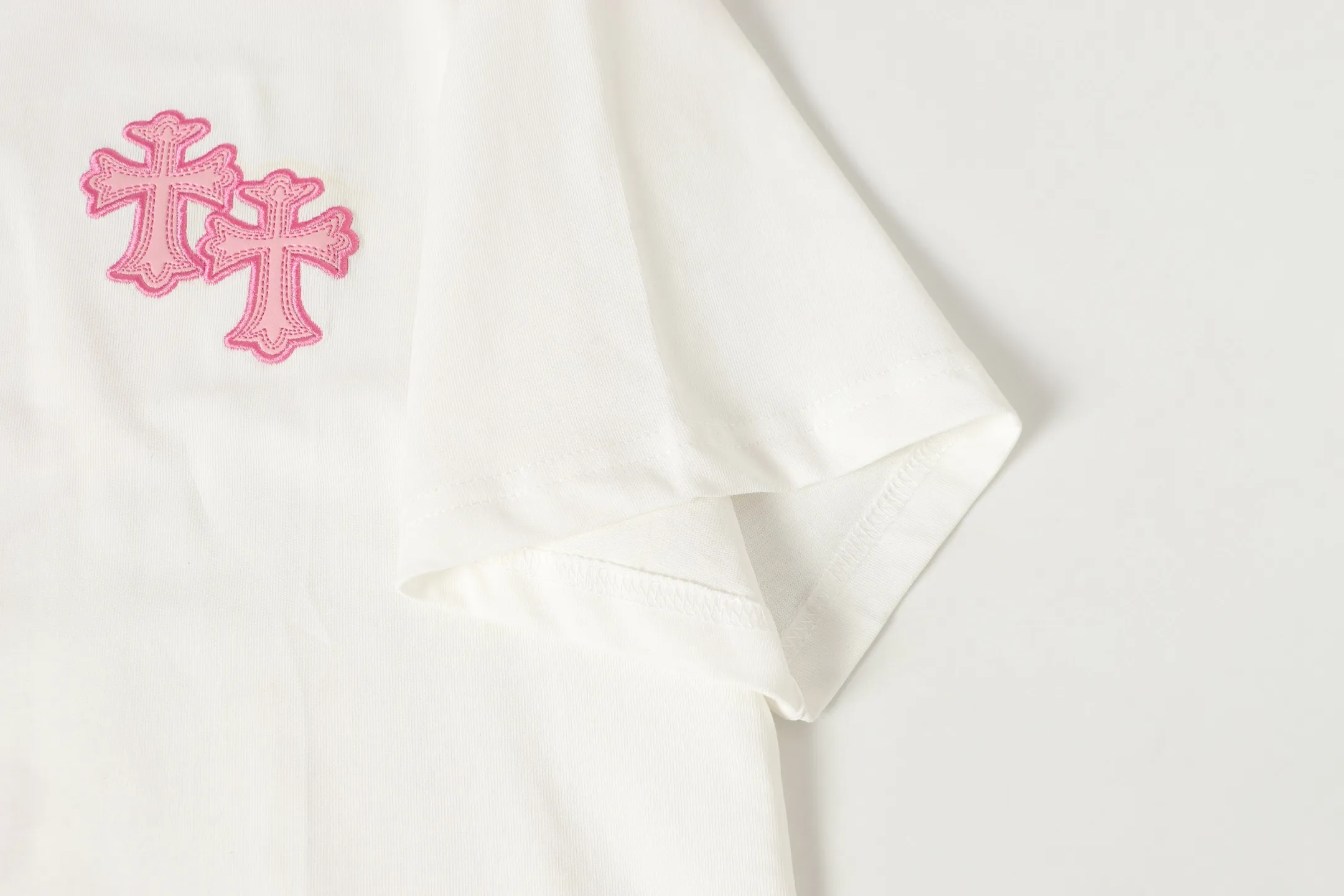 Embroidered Cross Logo Cotton T-Shirt D10013934 — view 6
