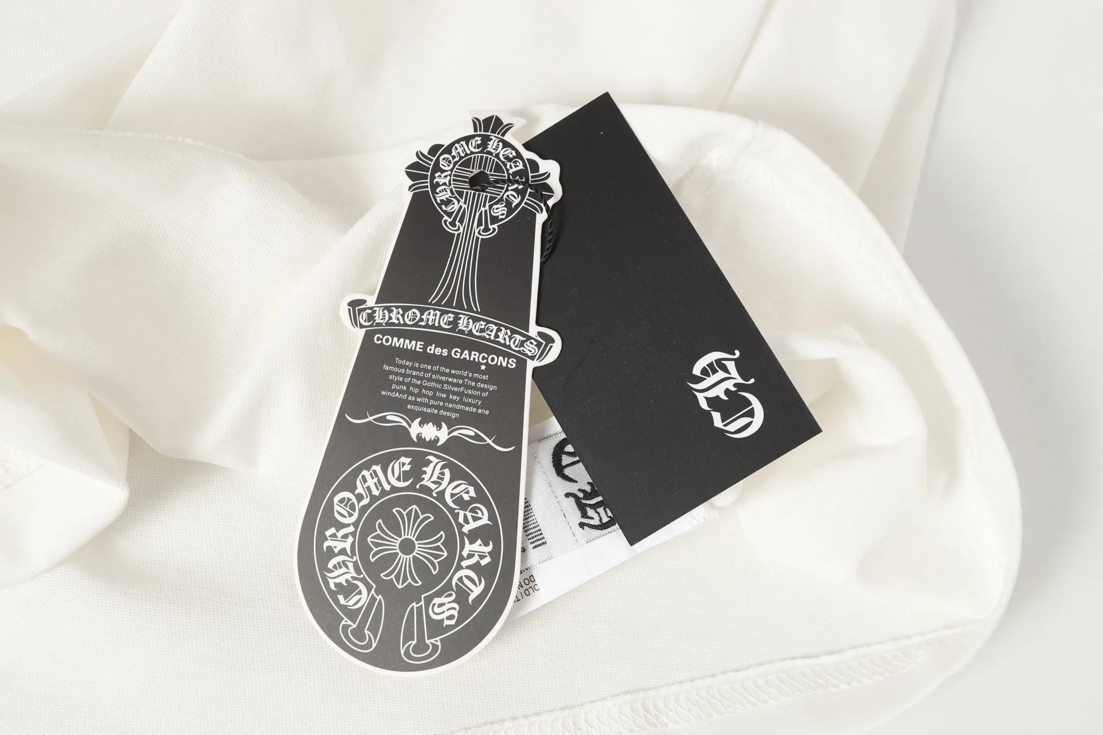 Embroidered Cross Logo Cotton T-Shirt D10013934 — view 8