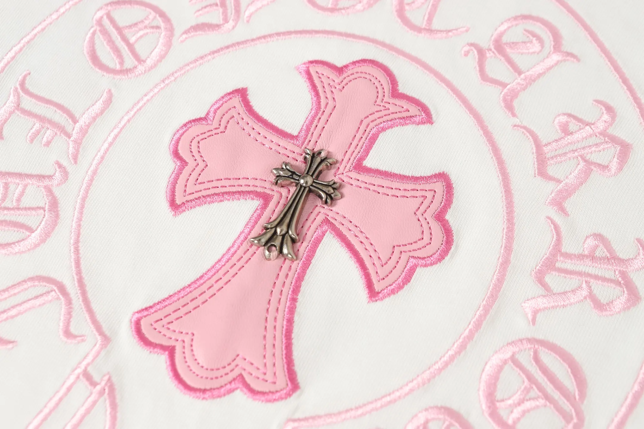 Embroidered Cross Logo Cotton T-Shirt D10013934 — view 9