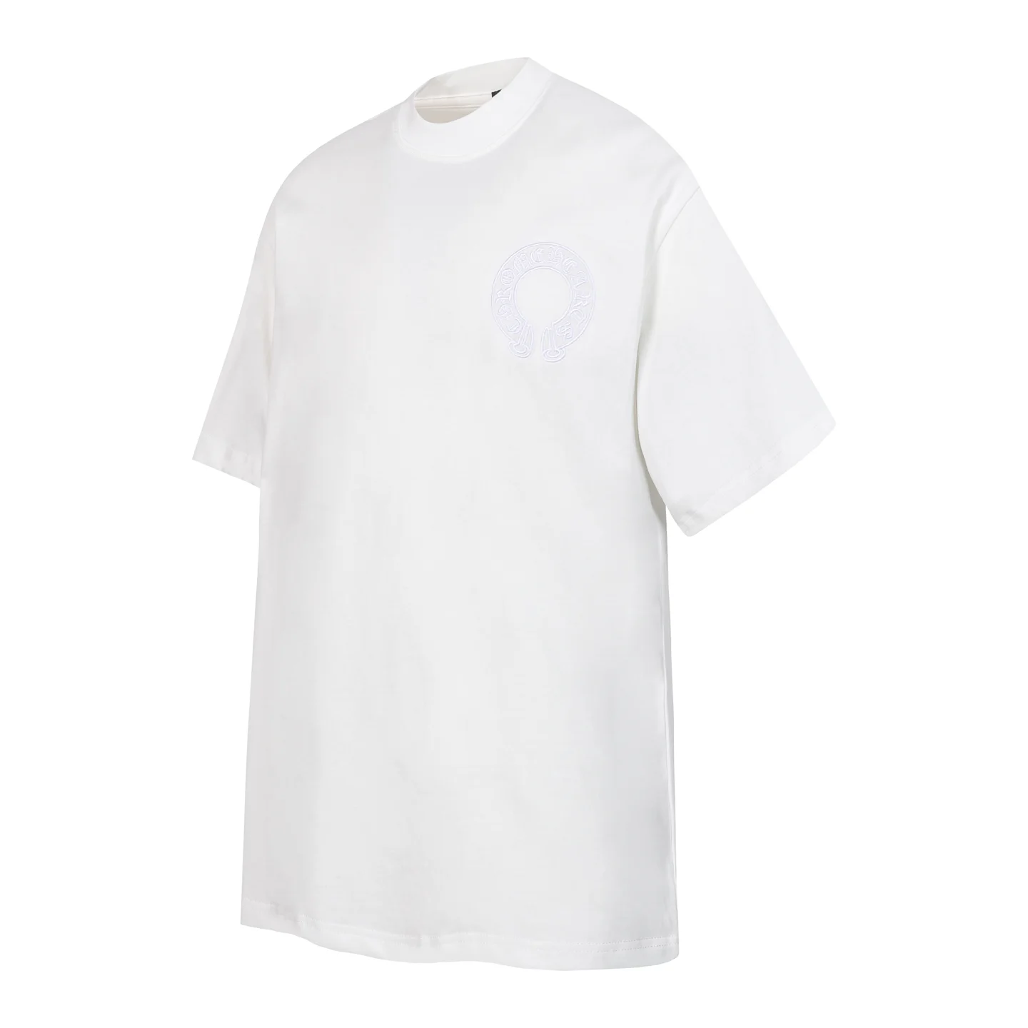 Embroidered Cross Patch Oversized T-Shirt D10014068 — view 3
