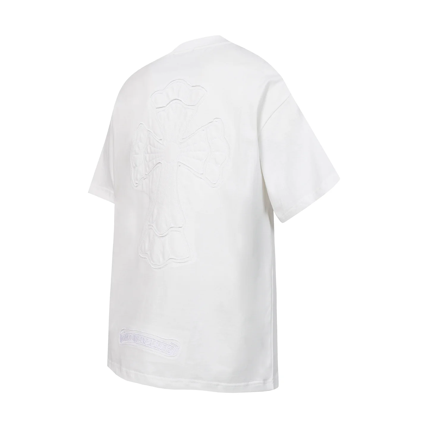 Embroidered Cross Patch Oversized T-Shirt D10014068 — view 4