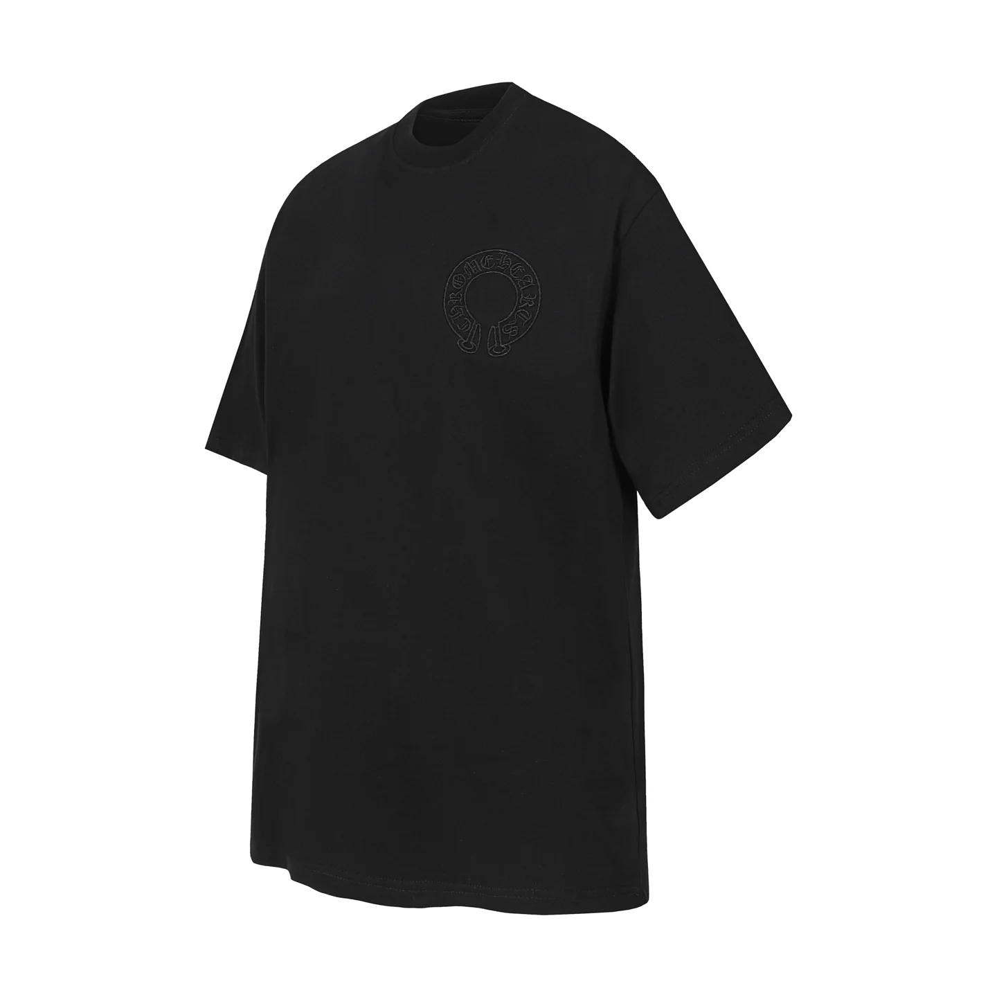 Embroidered Cross Patch Oversized T-Shirt D10014066 — view 2