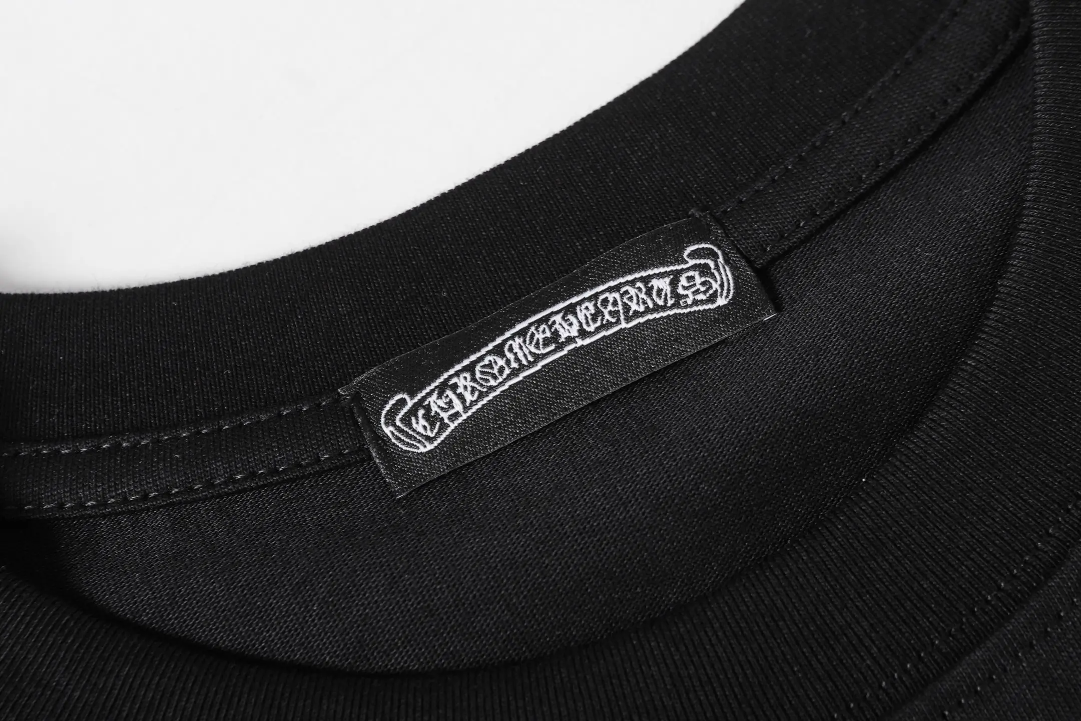 Embroidered Cross Patch Oversized T-Shirt D10014066 — view 5