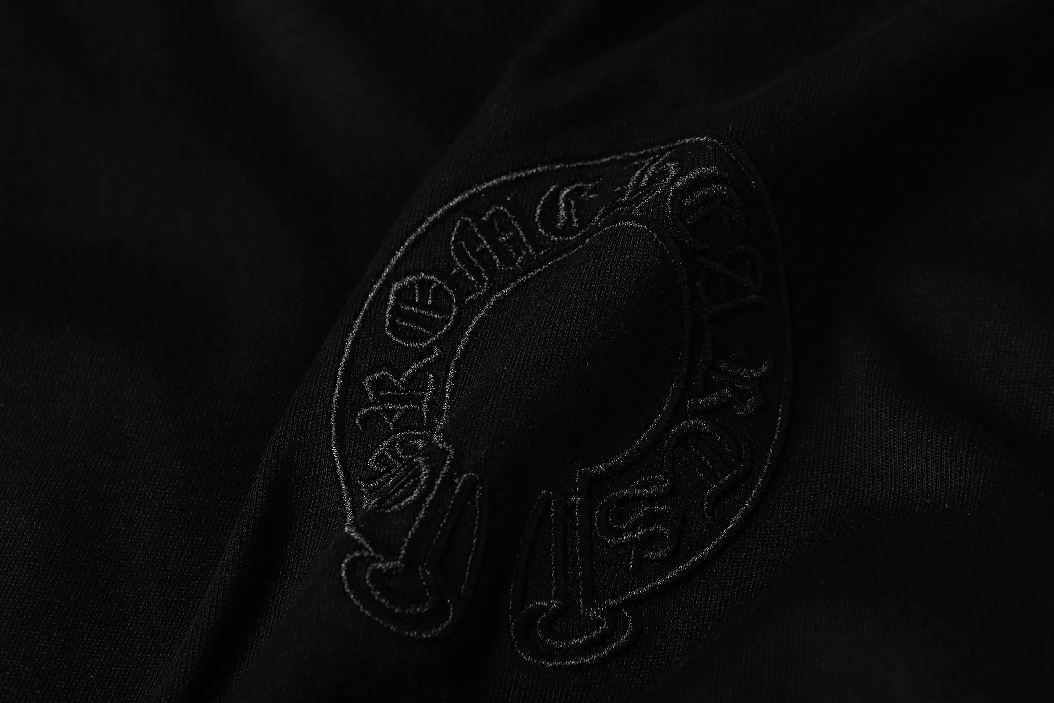 Embroidered Cross Patch Oversized T-Shirt D10014066 — view 7