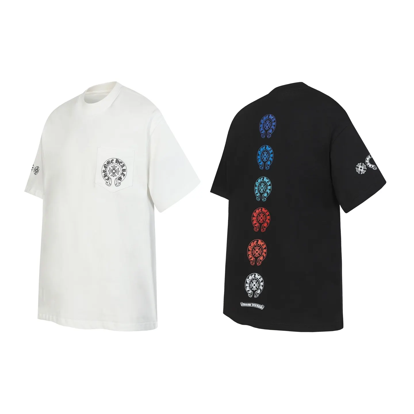 Chrome Hearts Horseshoe Logo Pocket T-Shirt D10014097