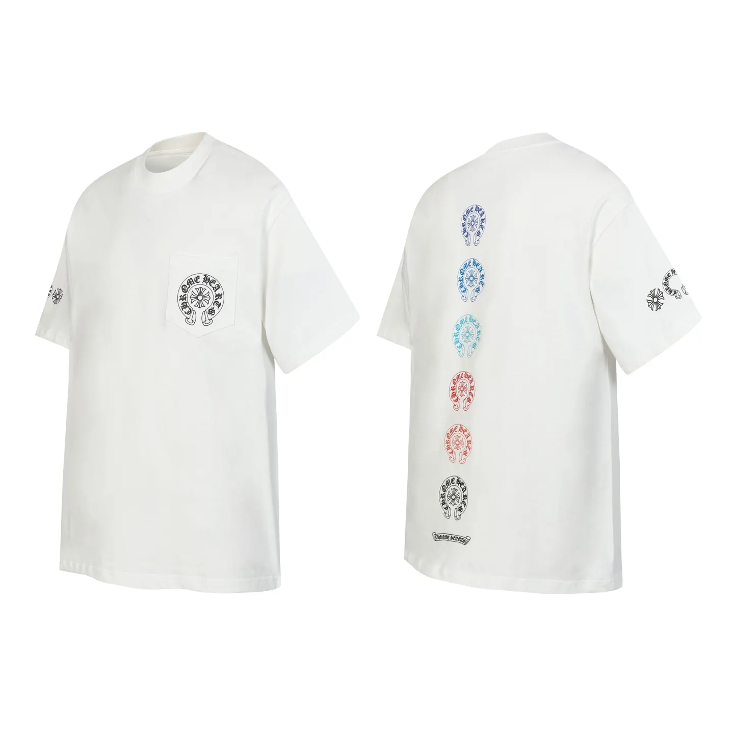 Chrome Hearts Horseshoe Logo Printed T-Shirt D10014096