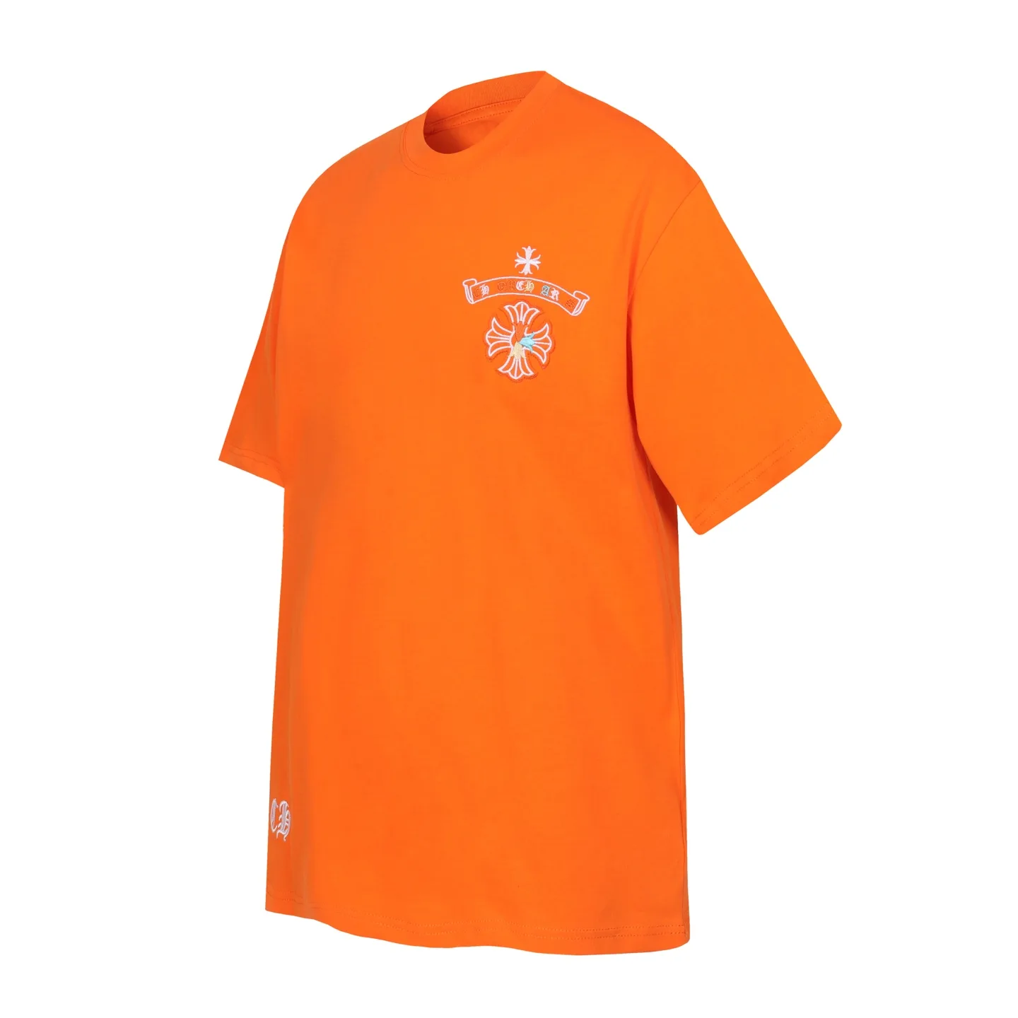Horseshoe Sanskrit Embroidered Cotton T-Shirt D11014084 — view 2