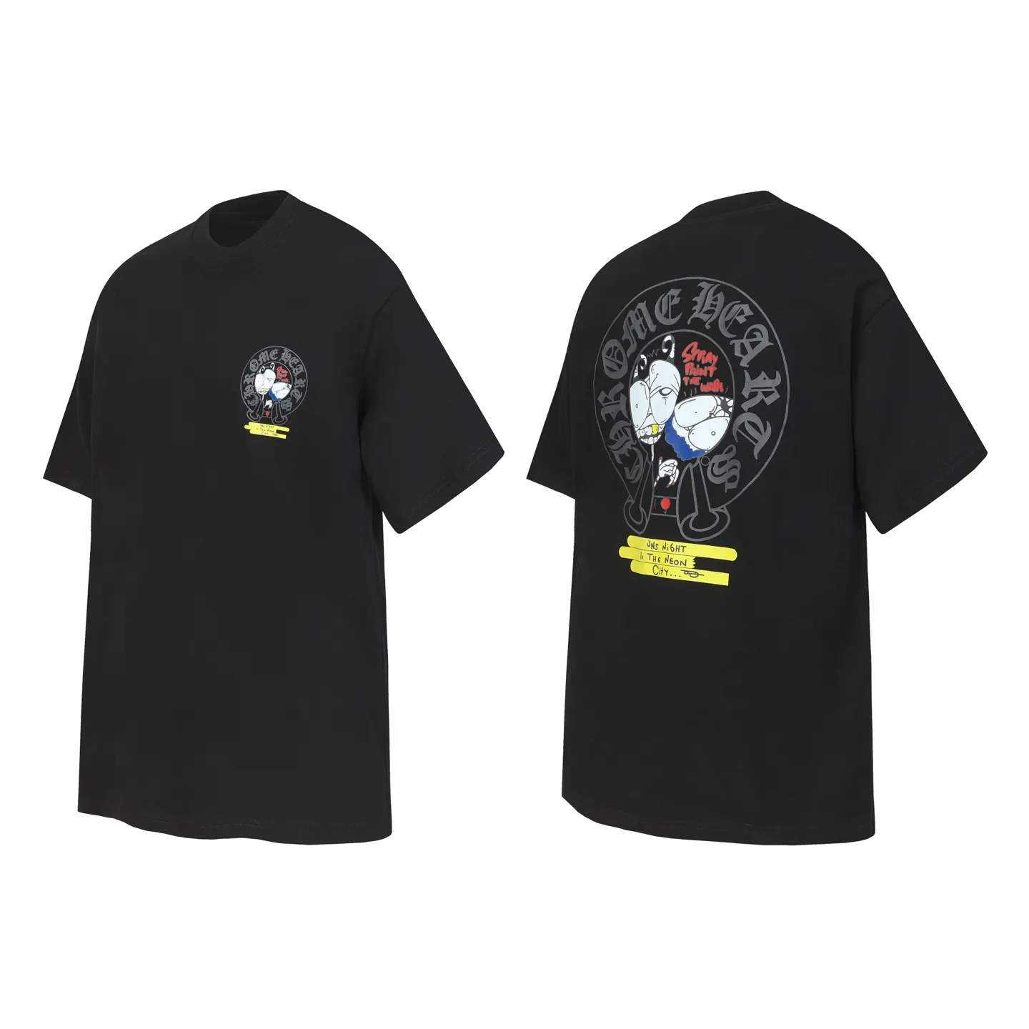 Horseshoe Sanskrit Graphic Print T-Shirt D9513936