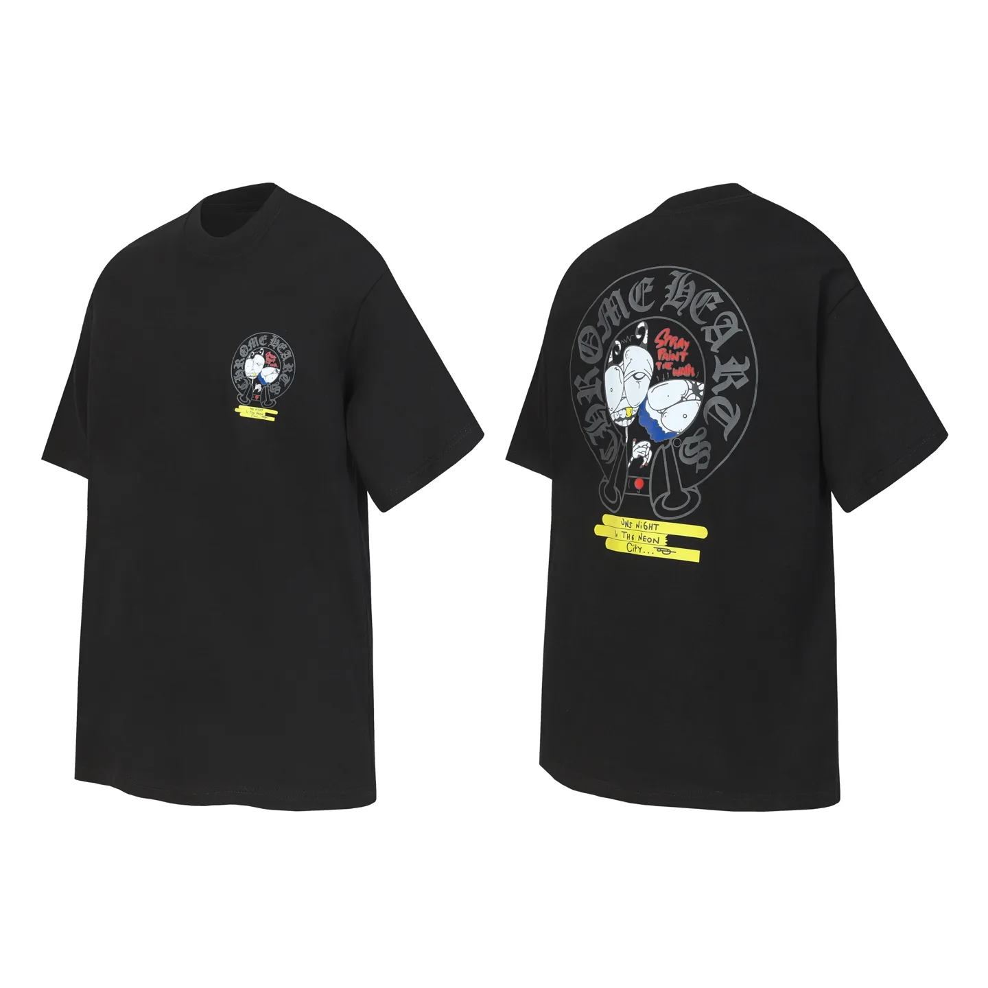 Horseshoe Sanskrit Graphic Print T-Shirt D9513936