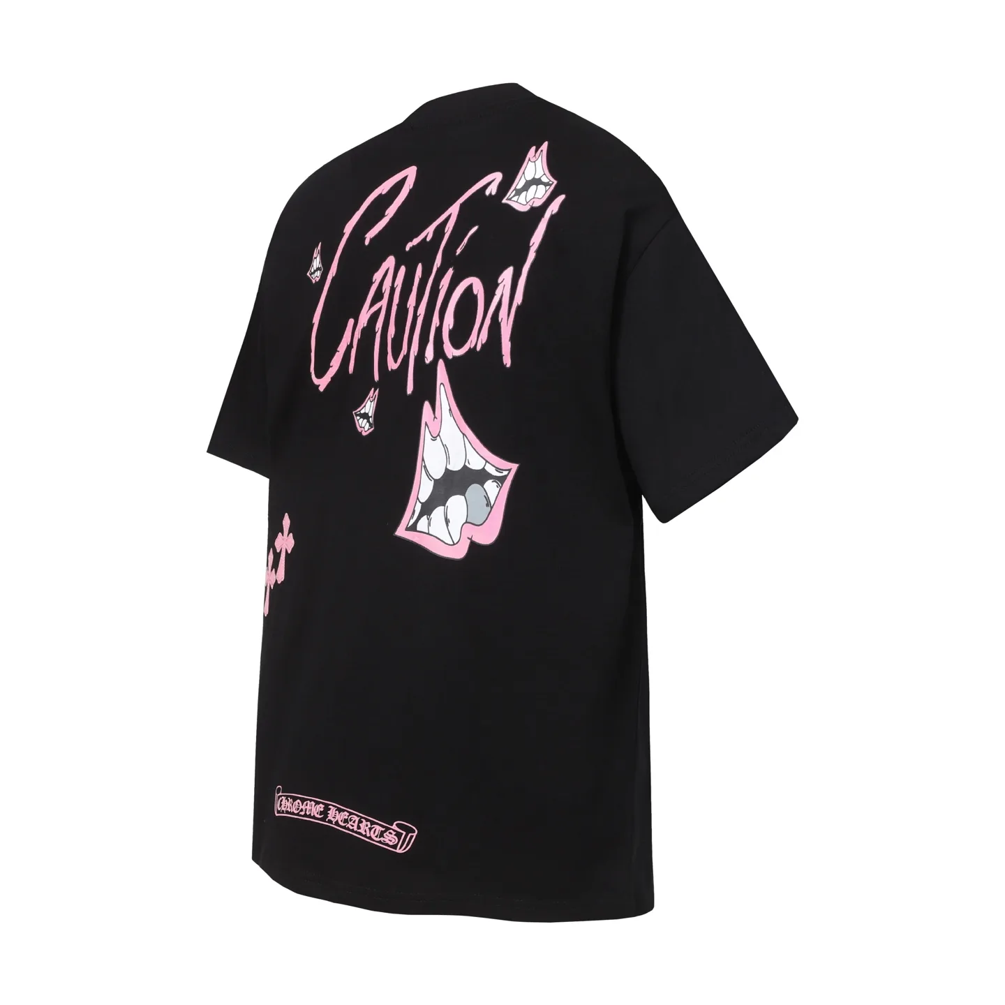 Matty Boy Caution Graffiti Print T-Shirt D10014072 — view 10