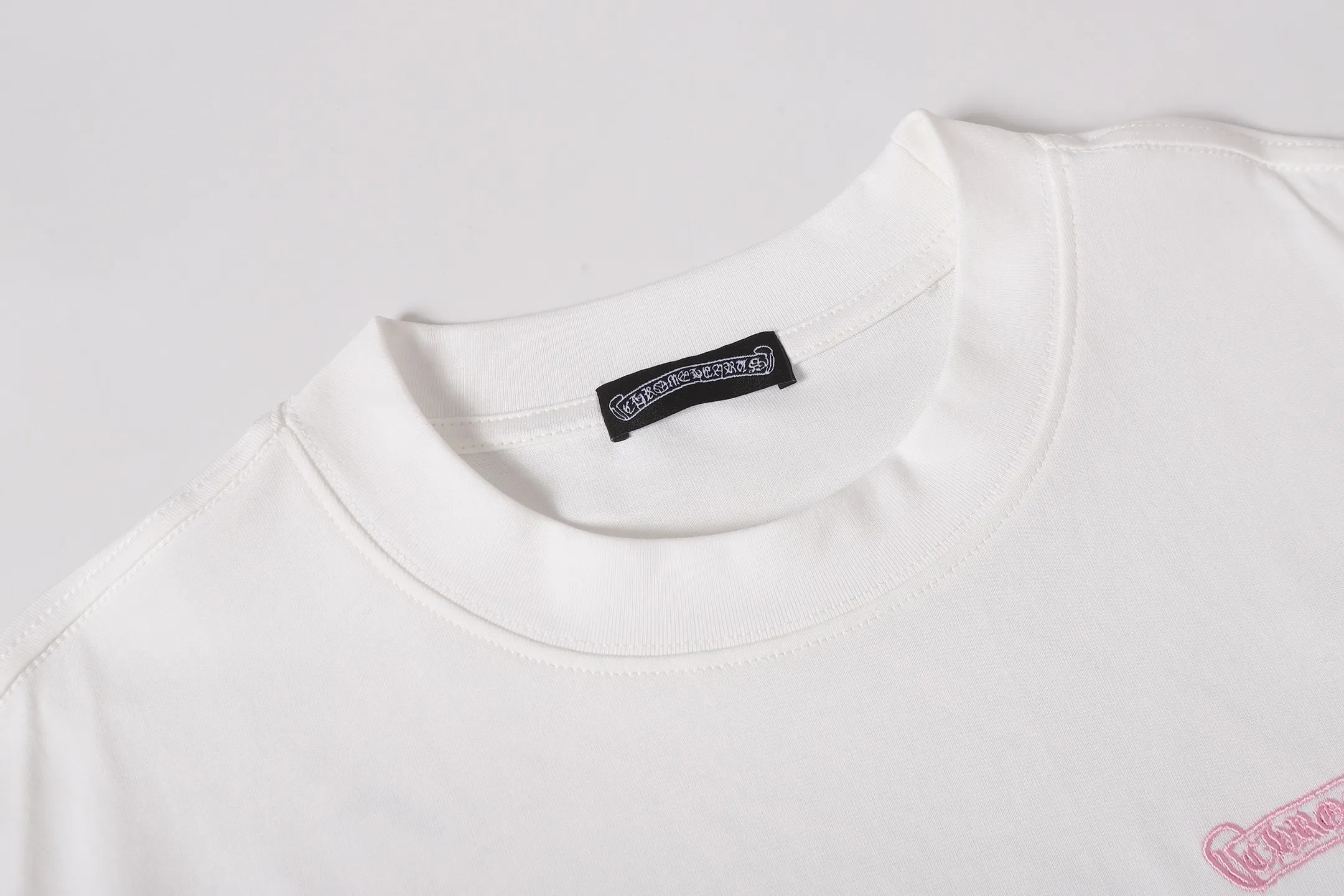 Chrome Hearts Caution Lips Graphic T-Shirt D10014070 — view 4