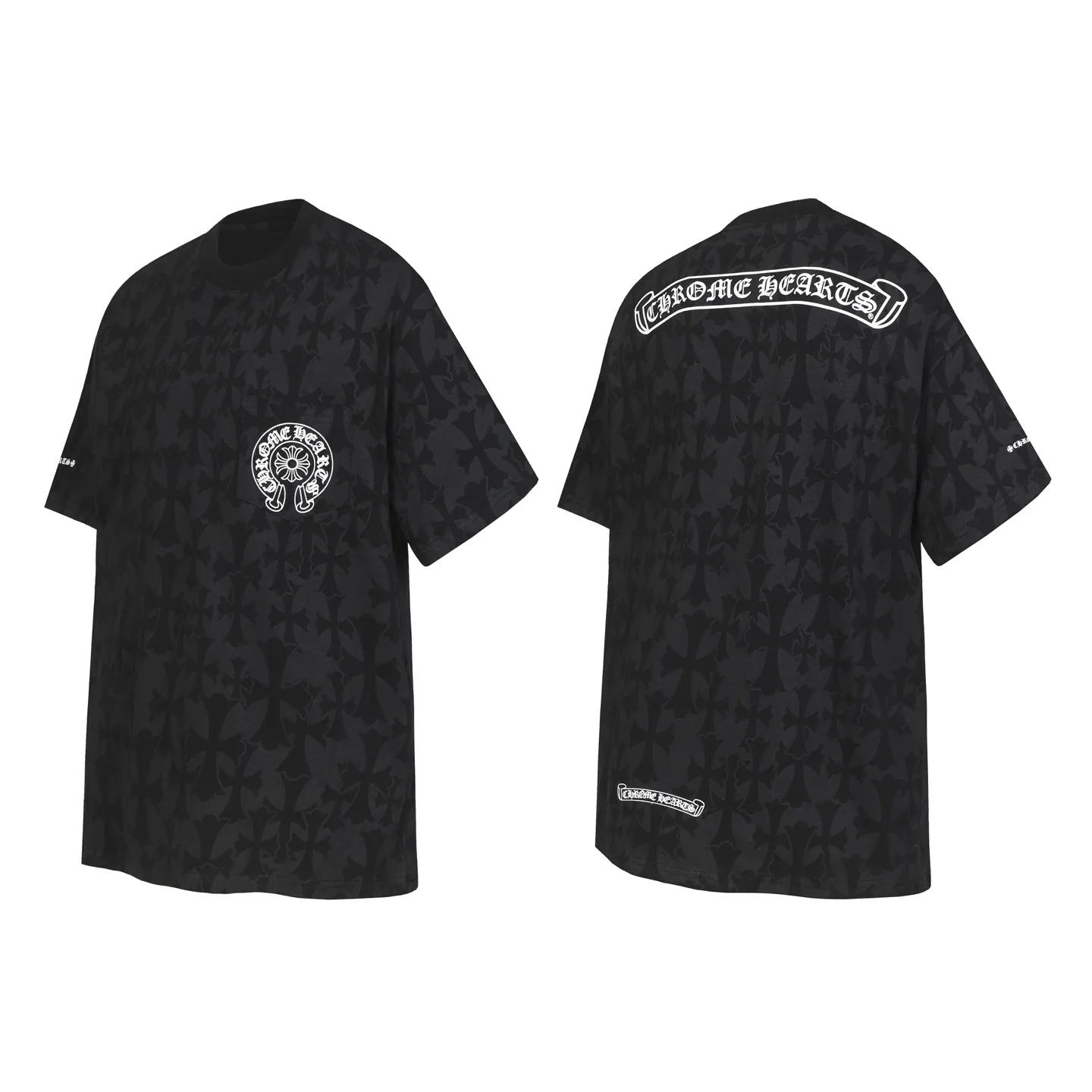 Monogram Cross Print Oversized T-Shirt D10513913