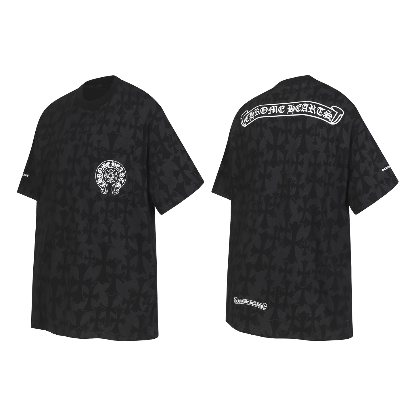 Monogram Cross Print Oversized T-Shirt D10513913
