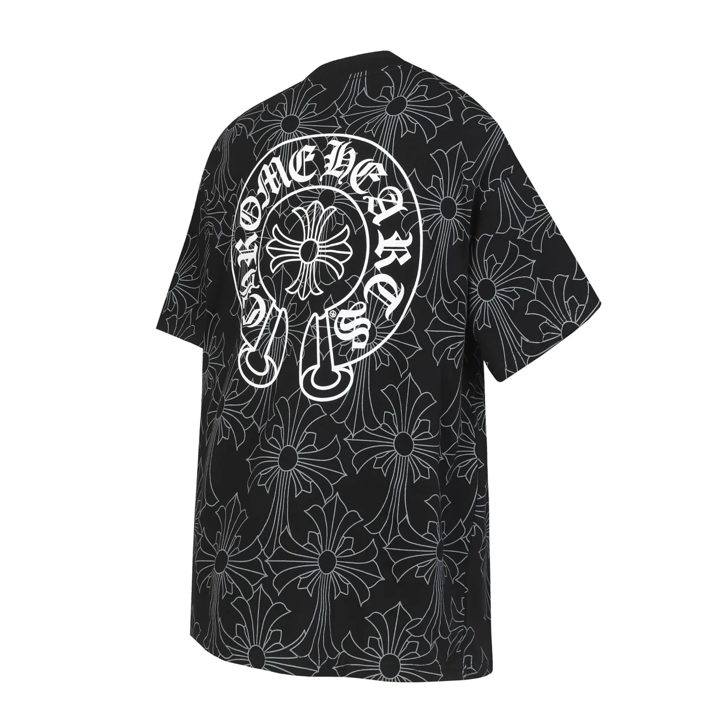 Monogram Horseshoe Print Oversized T-Shirt D10513914 — view 3