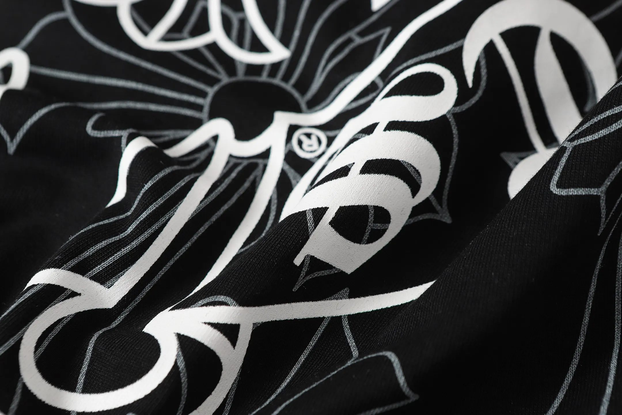 Monogram Horseshoe Print Oversized T-Shirt D10513914 — view 7