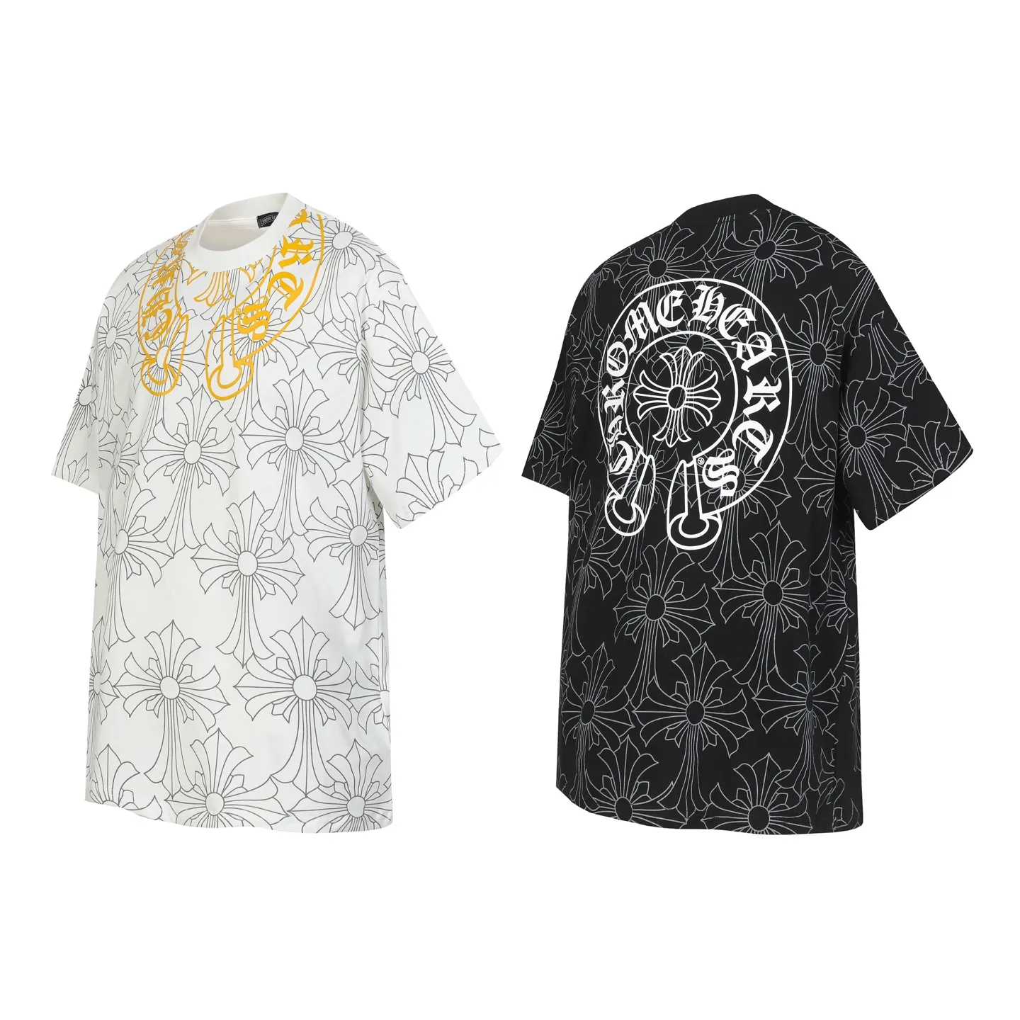 Monogram Horseshoe Print Oversized T-Shirt D10513916