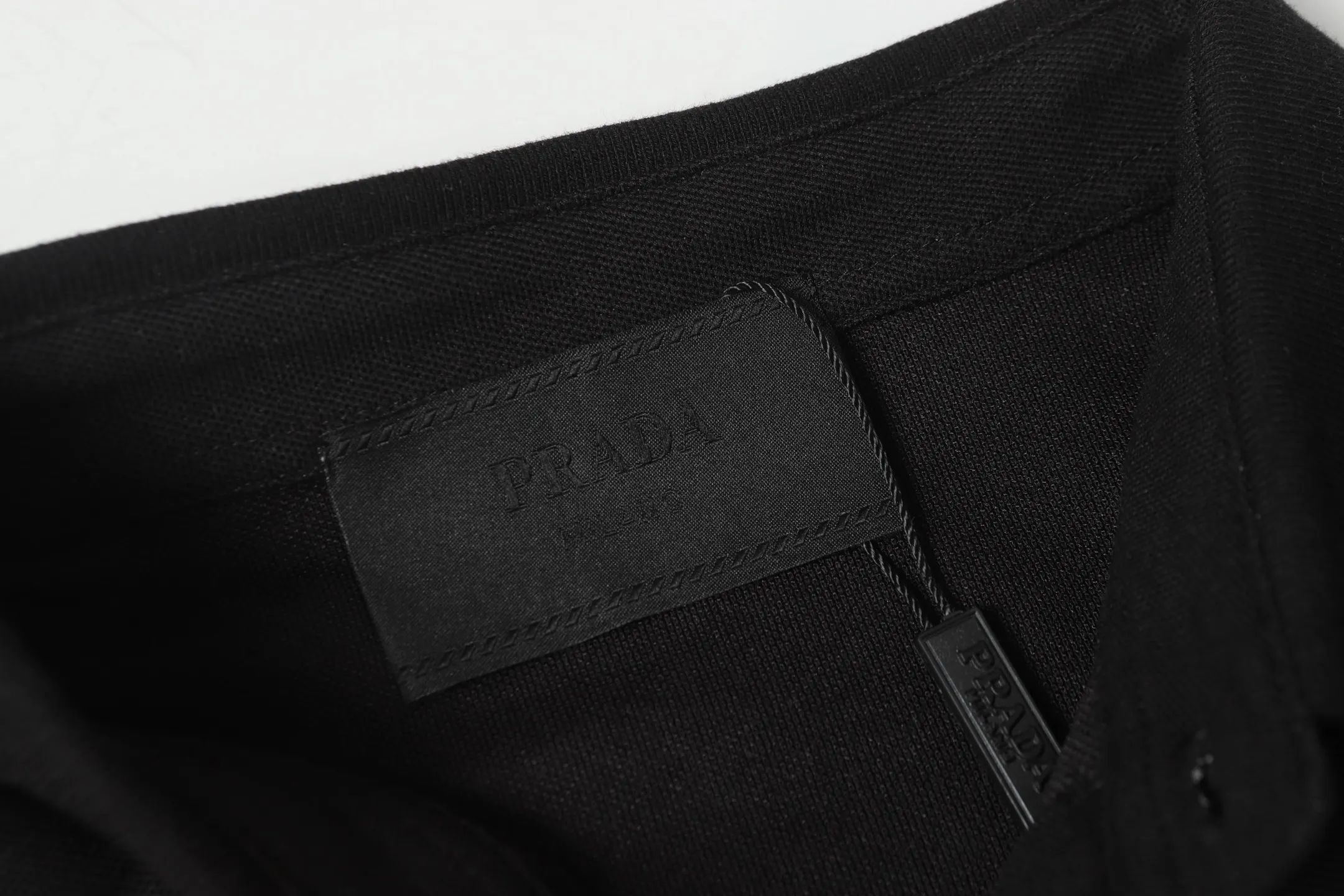 Logo-Embroidered Piqué Cotton Polo Shirt D9014148 — view 6