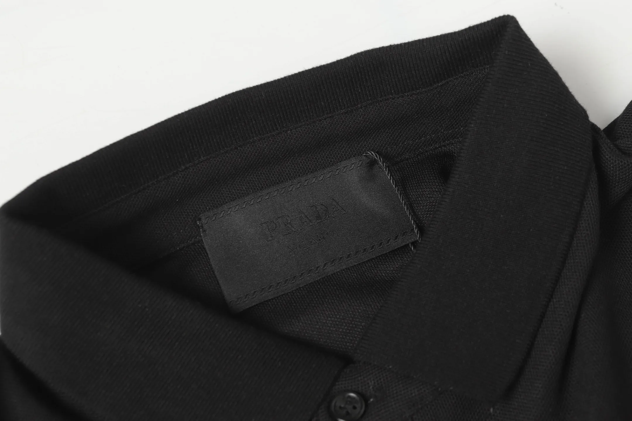 Logo-Embroidered Cotton-Piqué Polo Shirt D9014143 — view 4