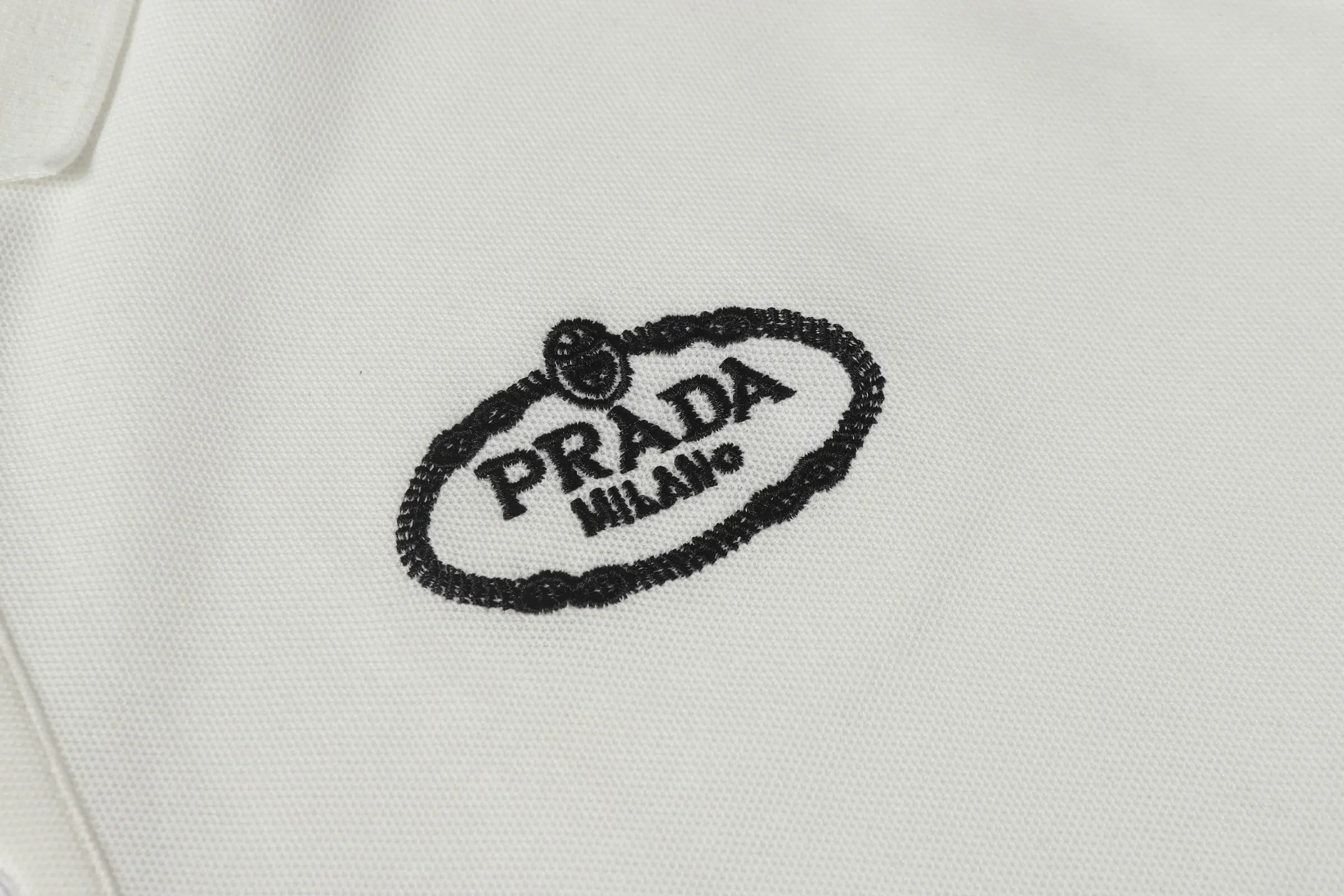 Logo-Embroidered Piqué Cotton Polo Shirt D9014144 — view 7