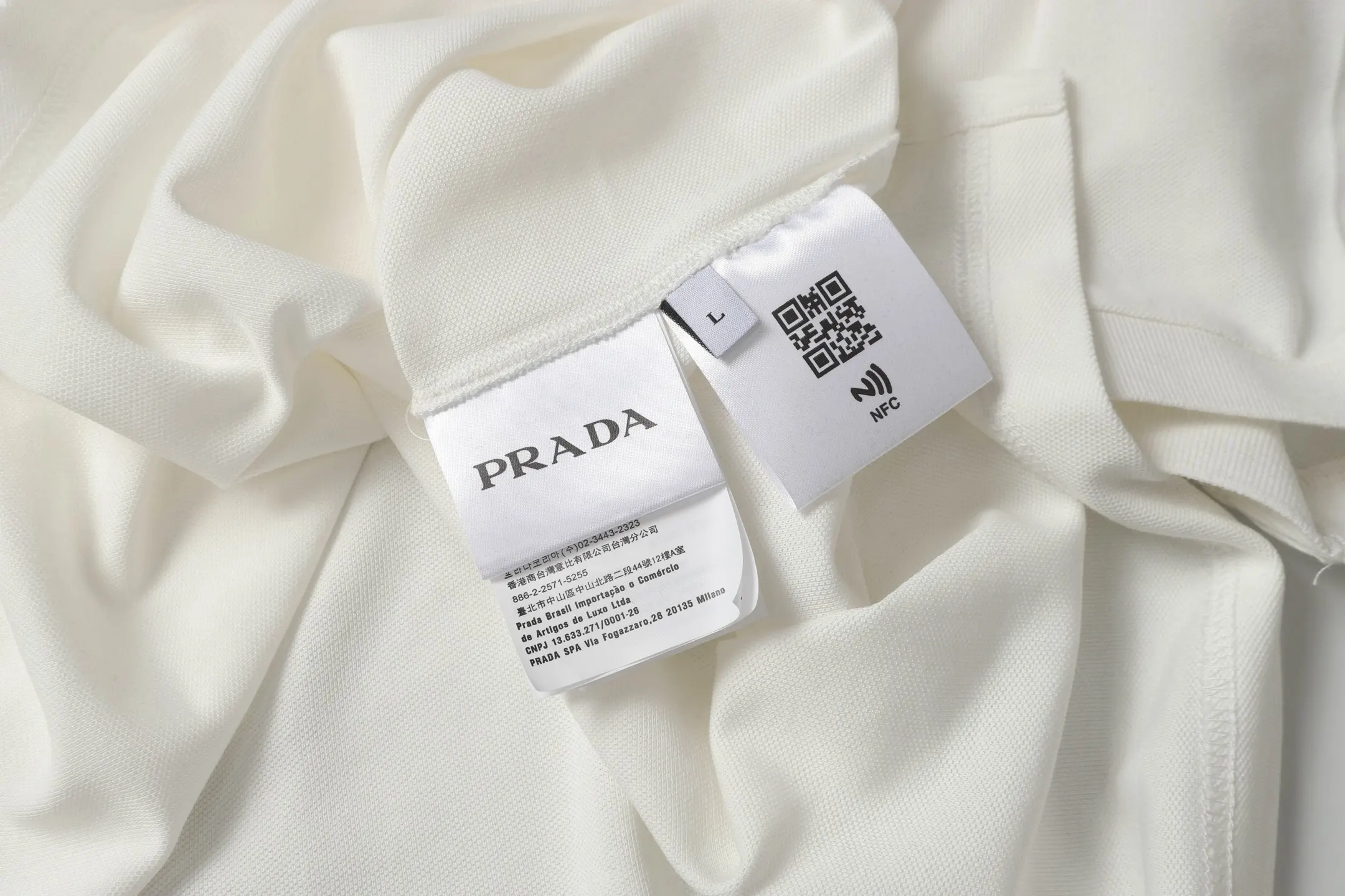 Logo-Embroidered Piqué Cotton Polo Shirt D9014144 — view 8