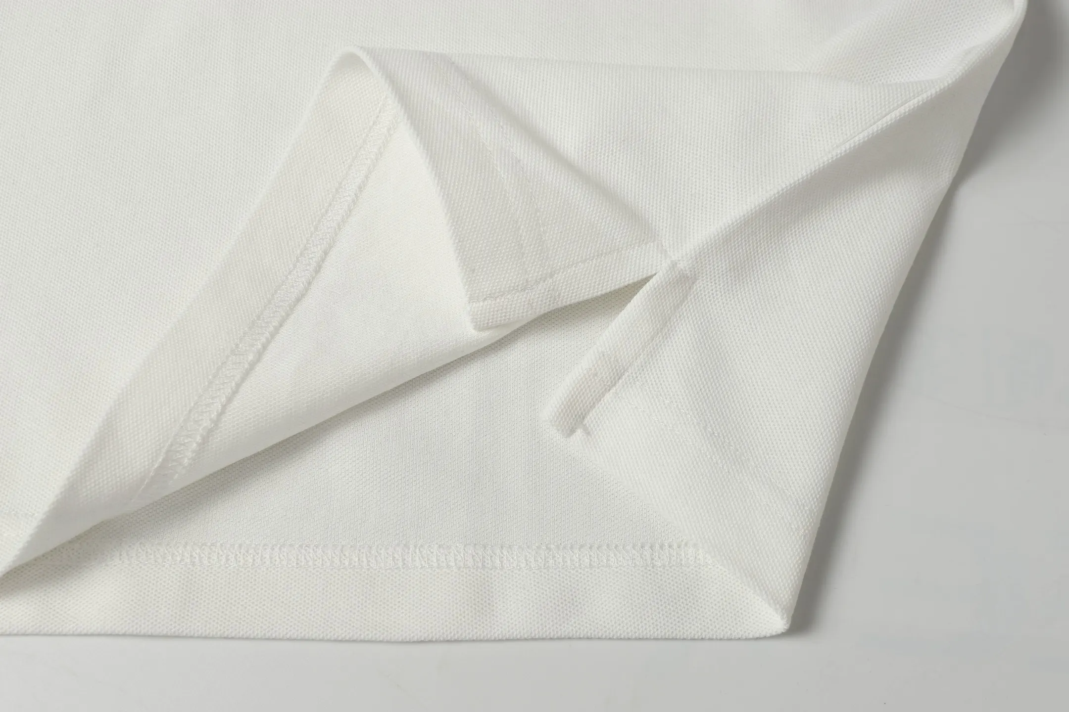 Logo-Embroidered Piqué Cotton Polo Shirt D9014144 — view 9