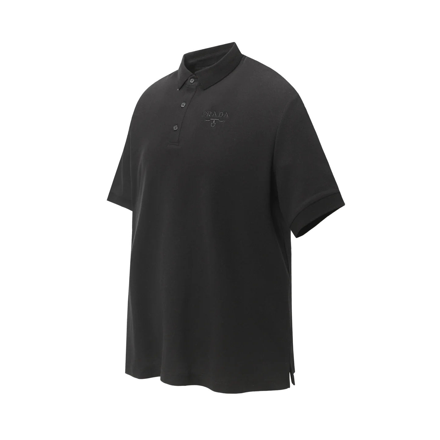 Logo-Embroidered Piqué Cotton Polo Shirt D9014147 — view 4